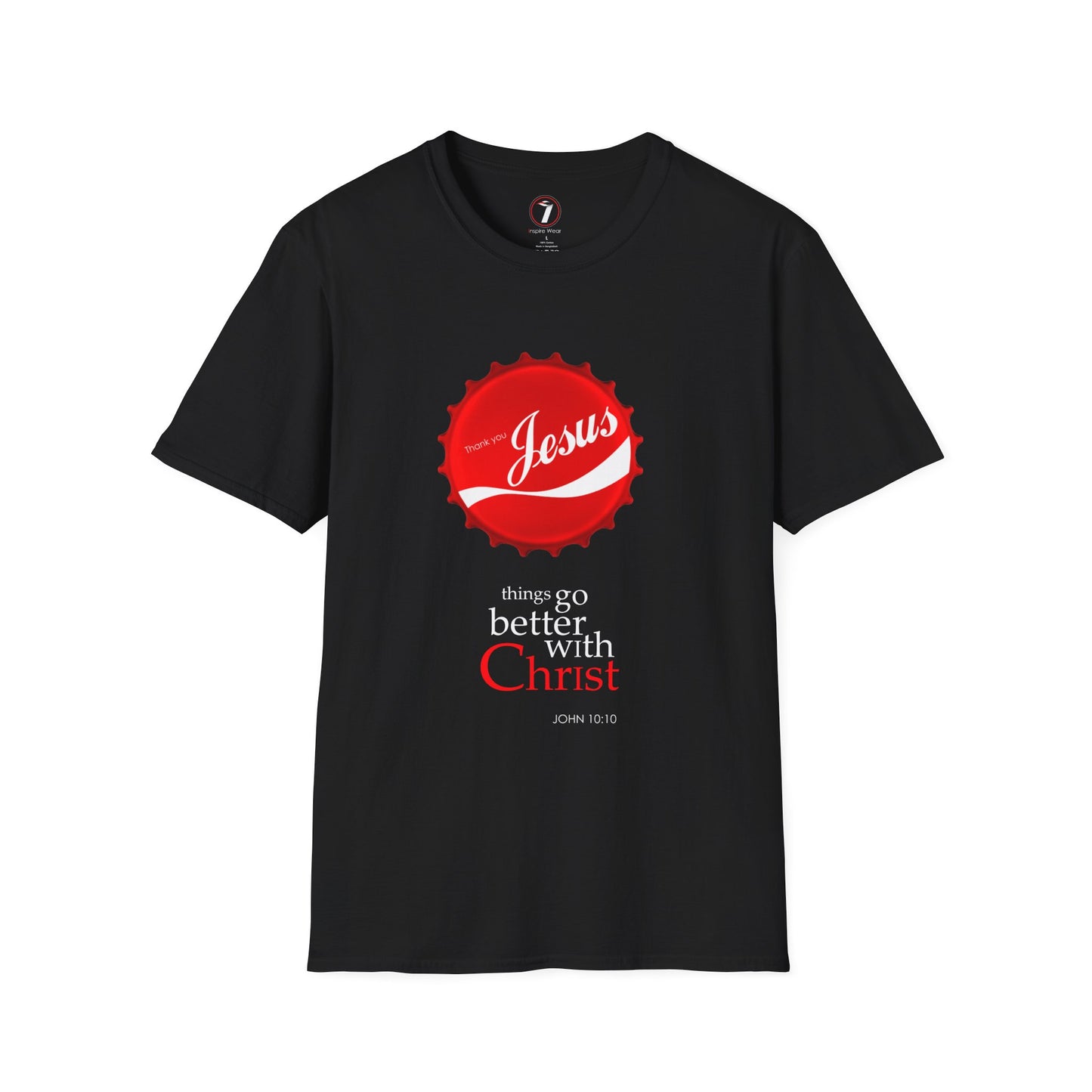 Faith-Inspired Unisex T-Shirt: 'Things Go Better with Christ'