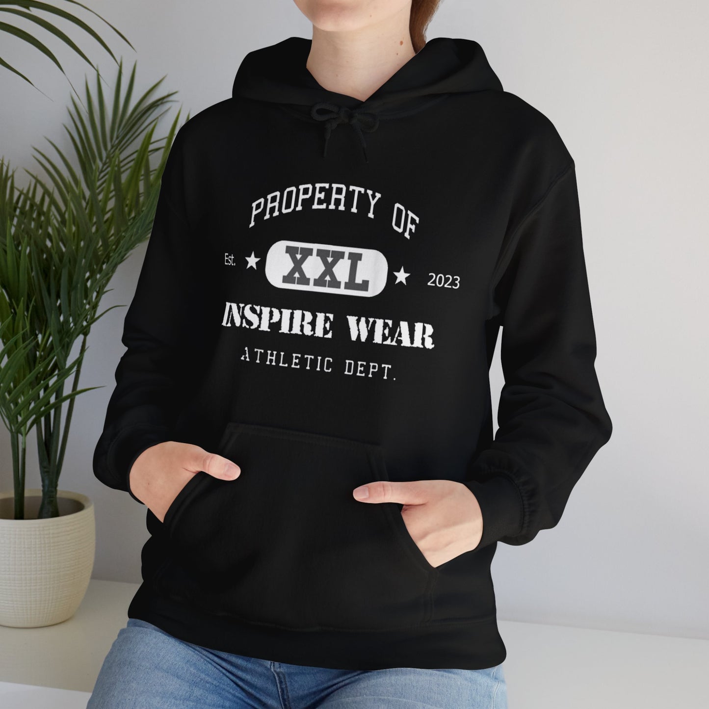Inspire Wear Athletic Unisex Heavy Blend™ Hooded Sweatshirt