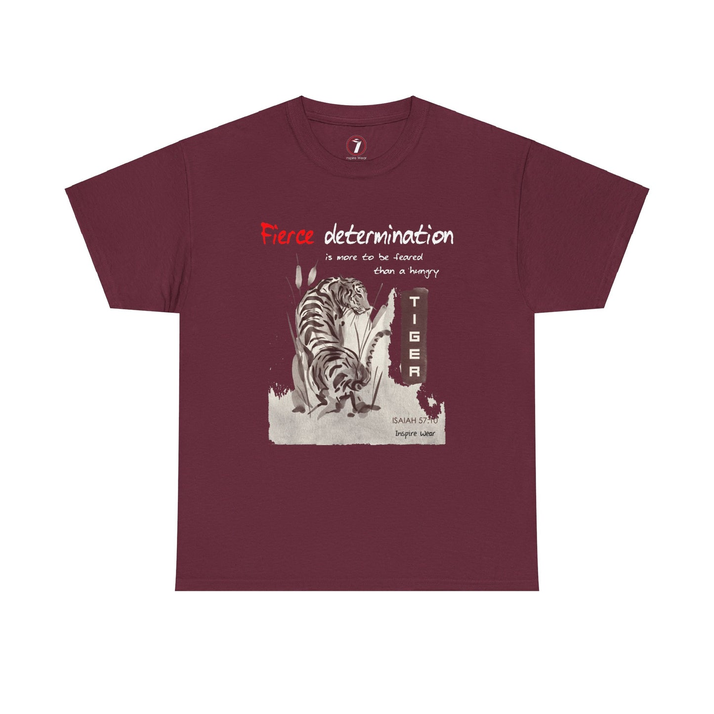 Fierce Determination Unisex Heavy Cotton Tee
