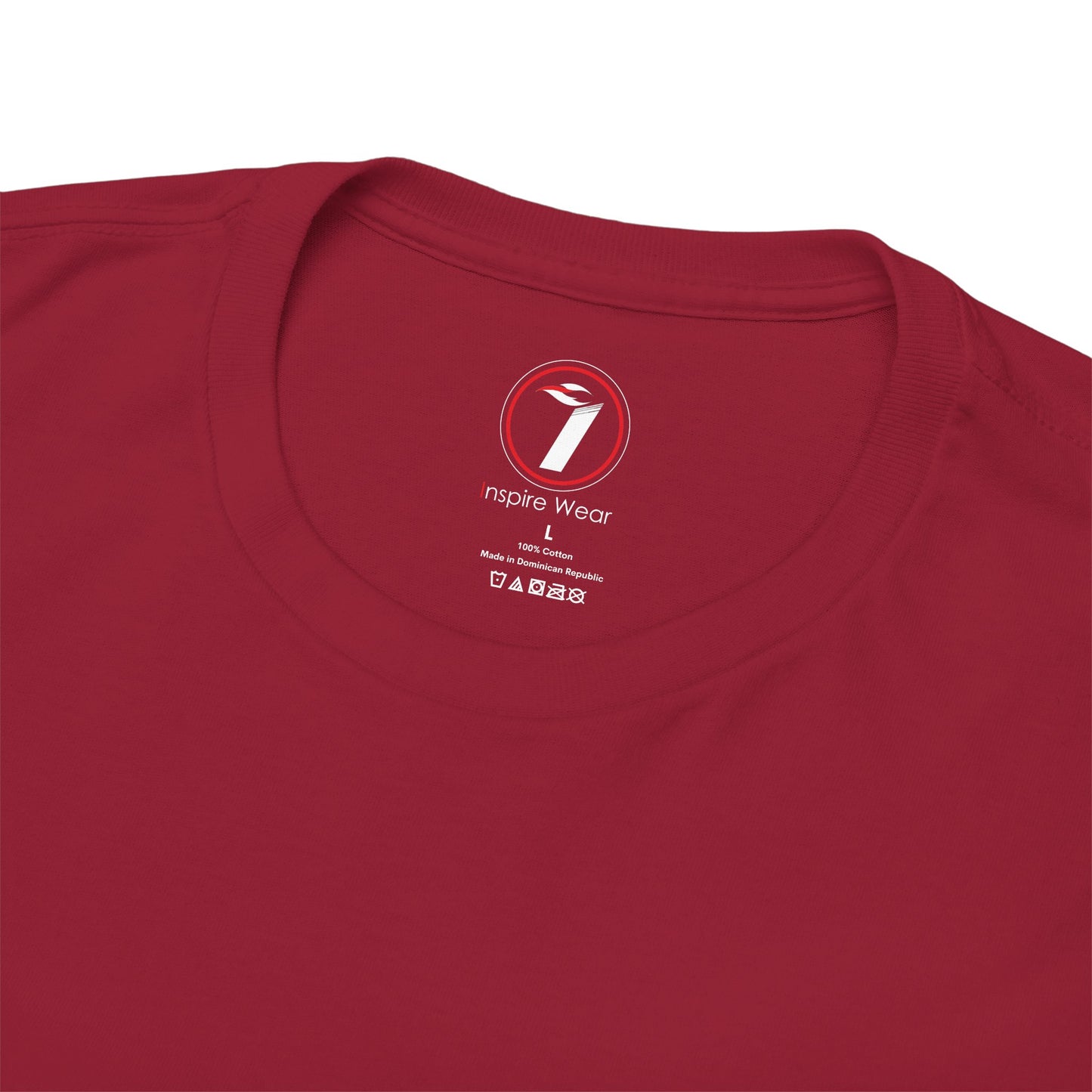 Redeemed Heavy Cotton Tee - Inspirational Faith Shirt with Peanut Butter Motif