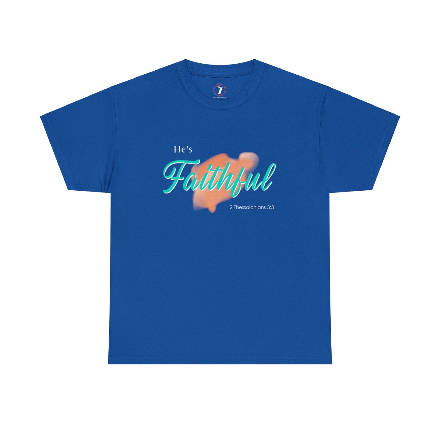 He's Faithful Unisex Heavy Cotton Tee
