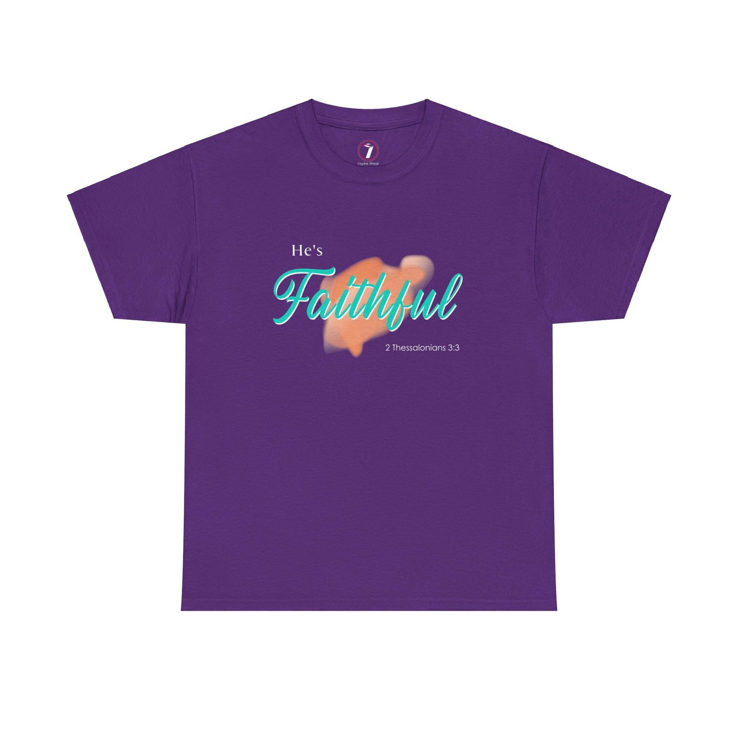 He's Faithful Unisex Heavy Cotton Tee