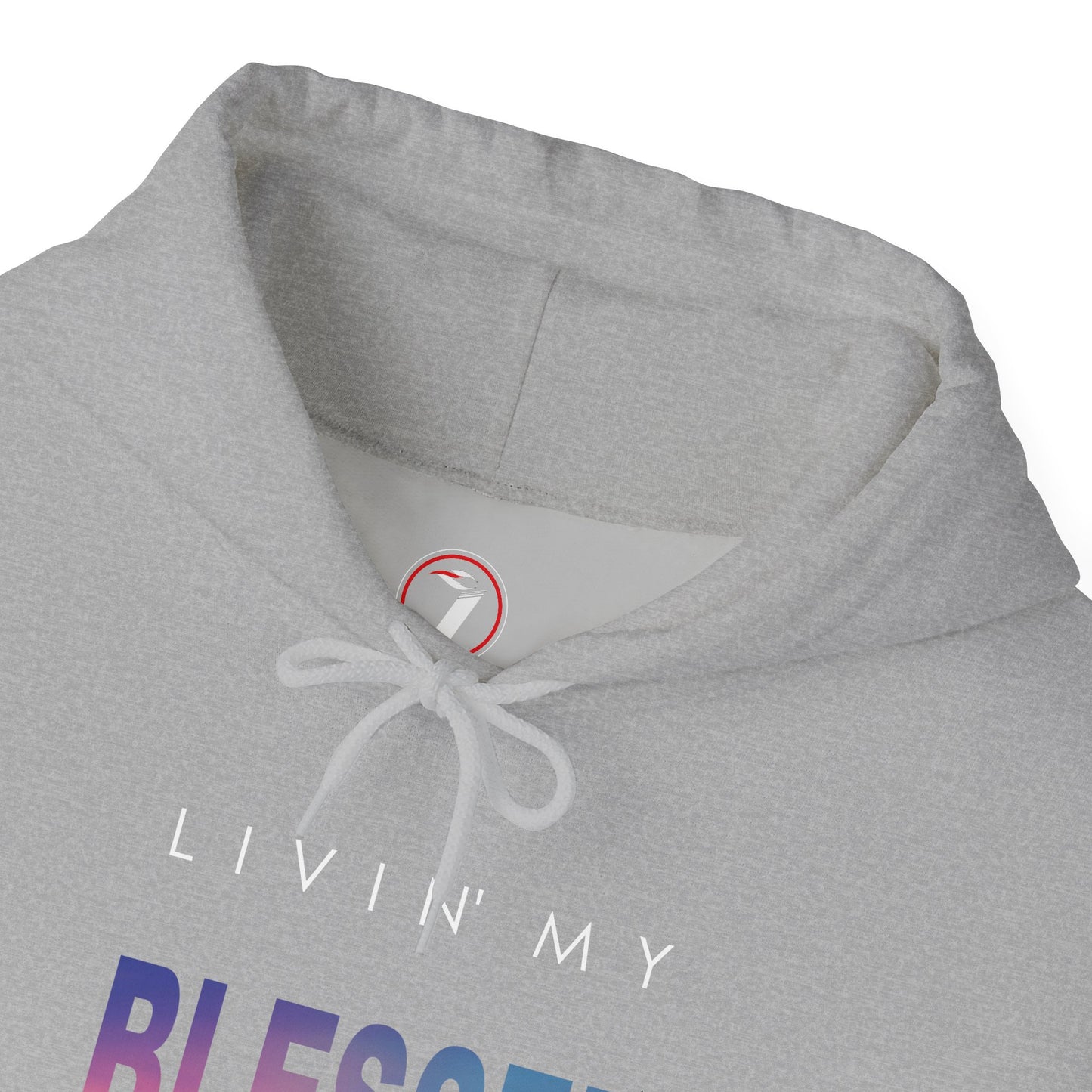 Living My Blessed Life Unisex Heavy Blend™ Hooded Sweatshirt