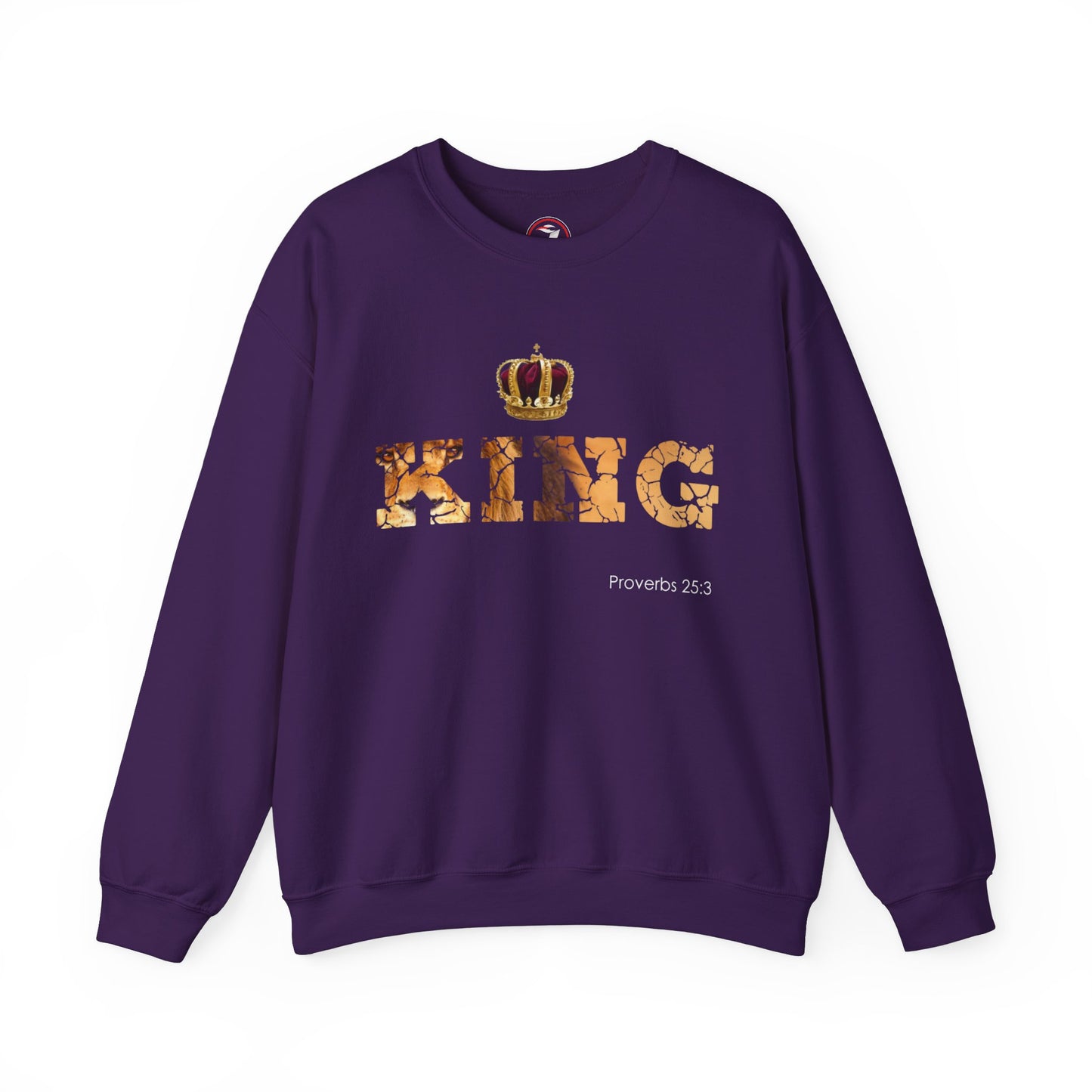 I Am King Unisex Heavy Blend™ Crewneck Sweatshirt