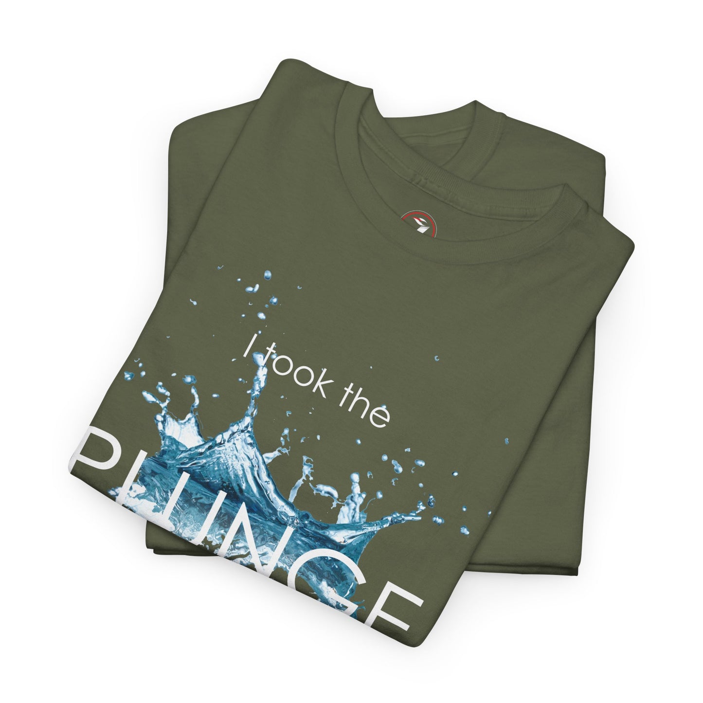 Plunge for Jesus Unisex Heavy Cotton Tee - Faith-Inspired Graphic Shirt