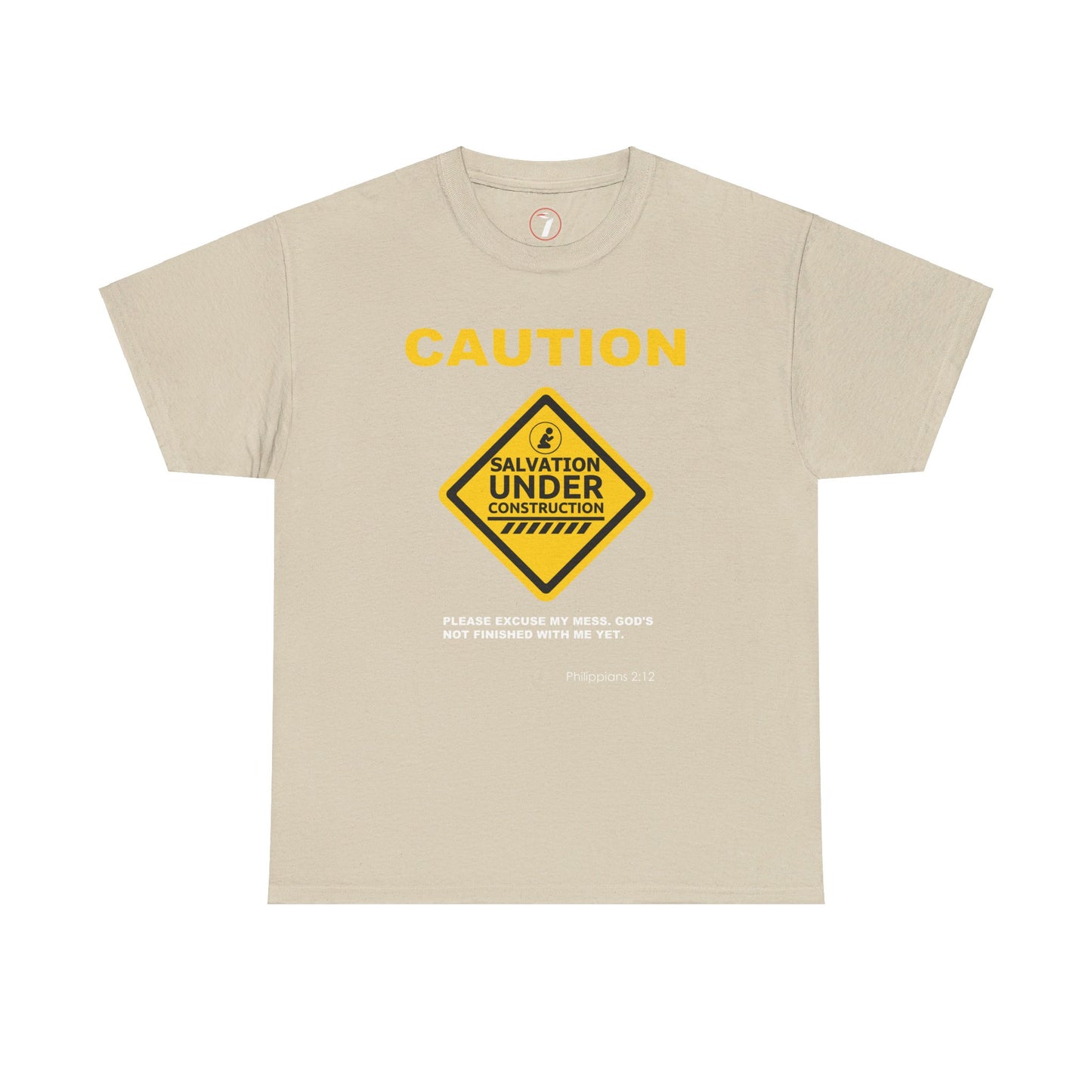 Salvation Under Construction Unisex Heavy Cotton Tee