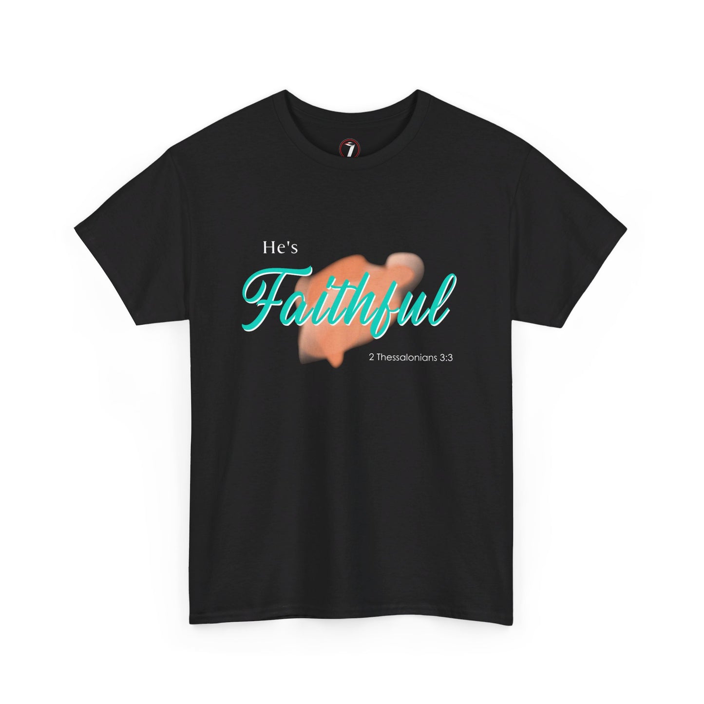He's Faithful Unisex Heavy Cotton Tee