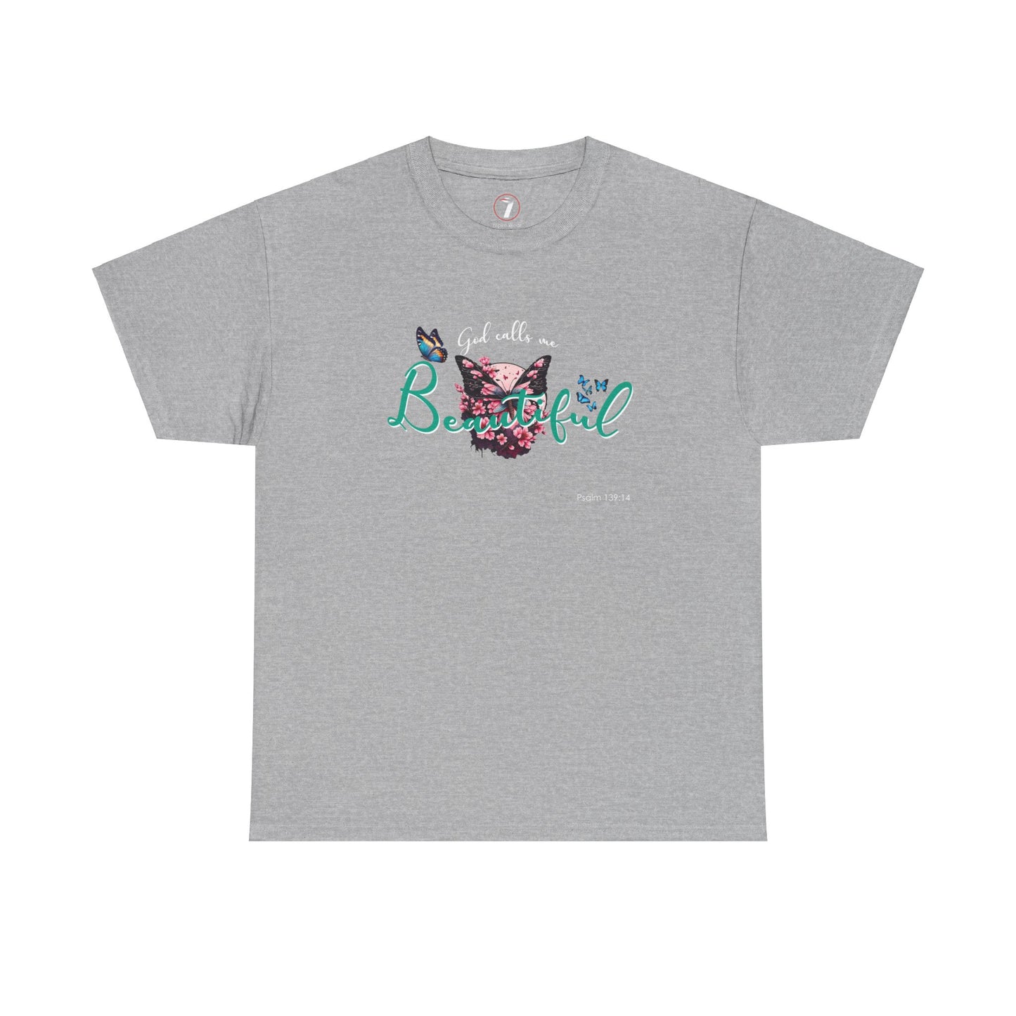 God Calls Me Beautiful Unisex Heavy Cotton Tee