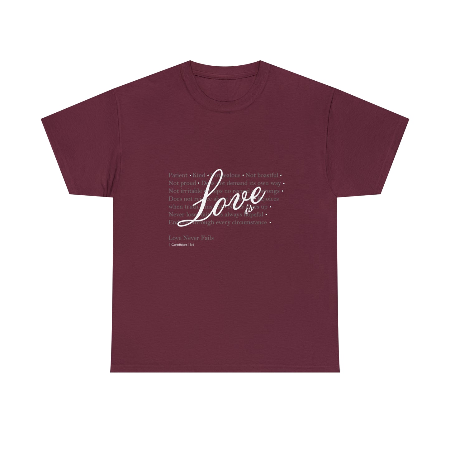 Love is Unisex Heavy Cotton Tee