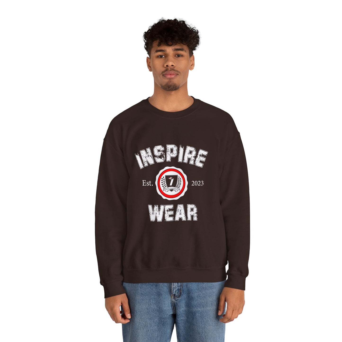 Inspire Wear Collegiate Unisex Heavy Blend™ Crewneck Sweatshirt