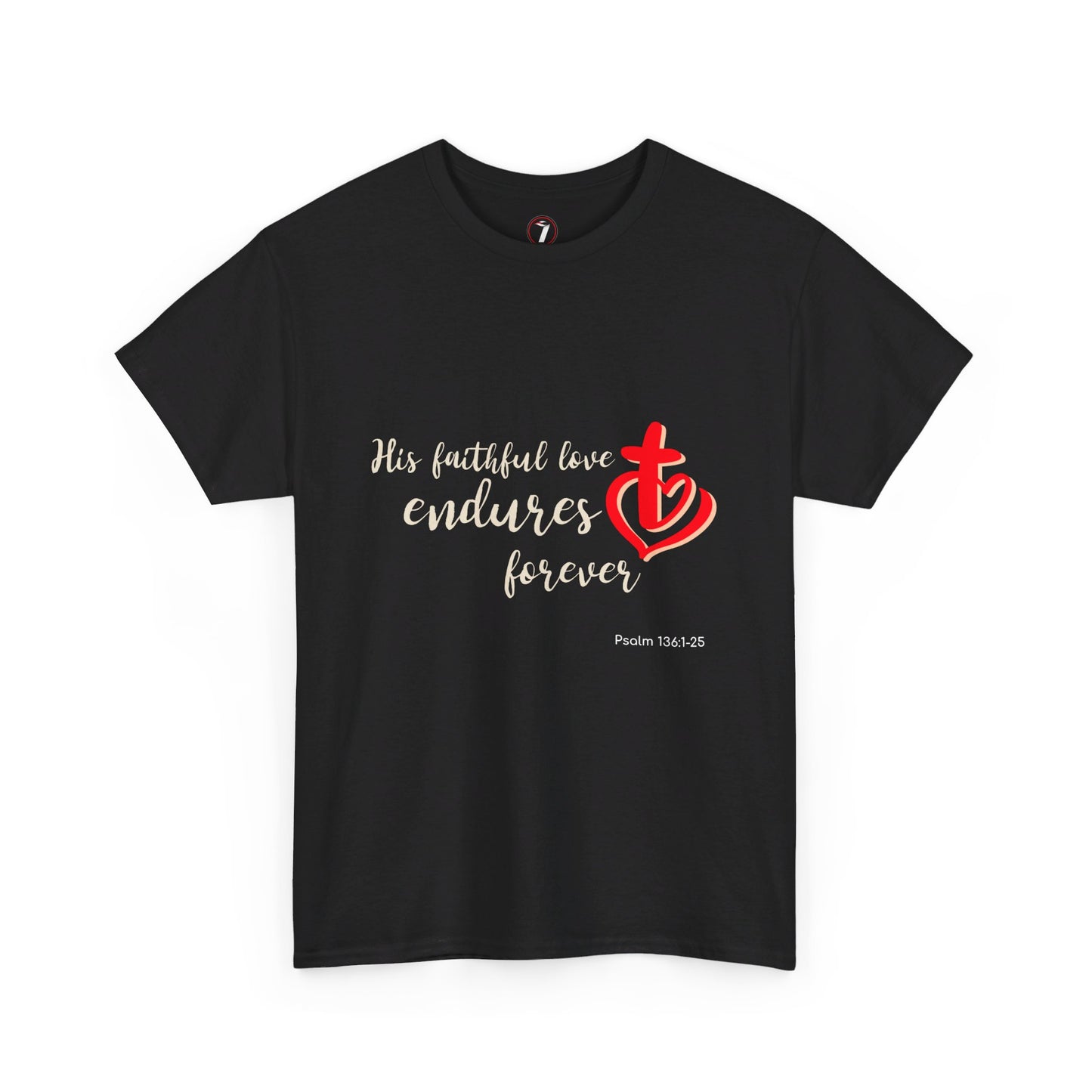 His Faithful Love Unisex Heavy Cotton Tee