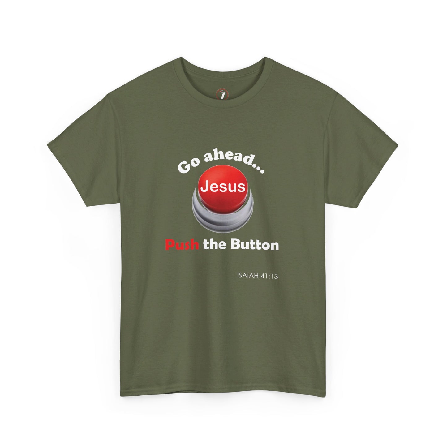 Push the Button Unisex Heavy Cotton Tee