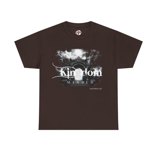 "Kingdom Minded" Motivational Graphic T‑Shirt