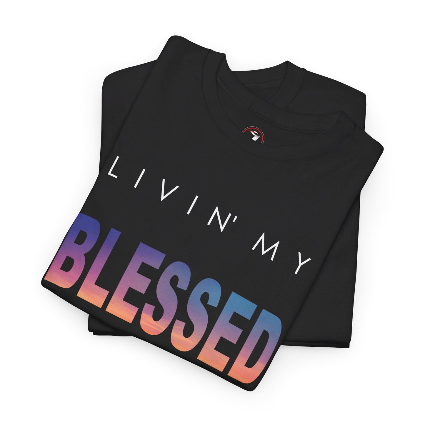 Livin' My Blessed Life Unisex Heavy Cotton Tee