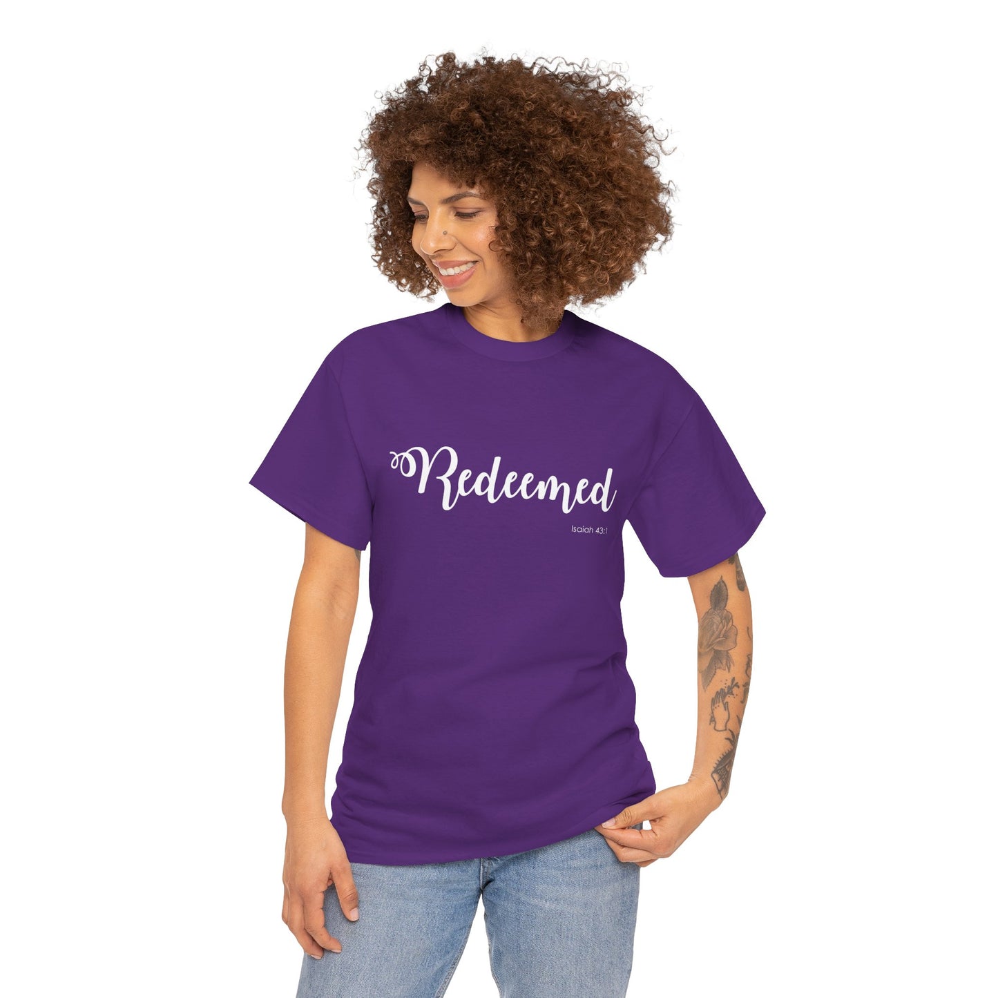 Redeemed Unisex Heavy Cotton Tee