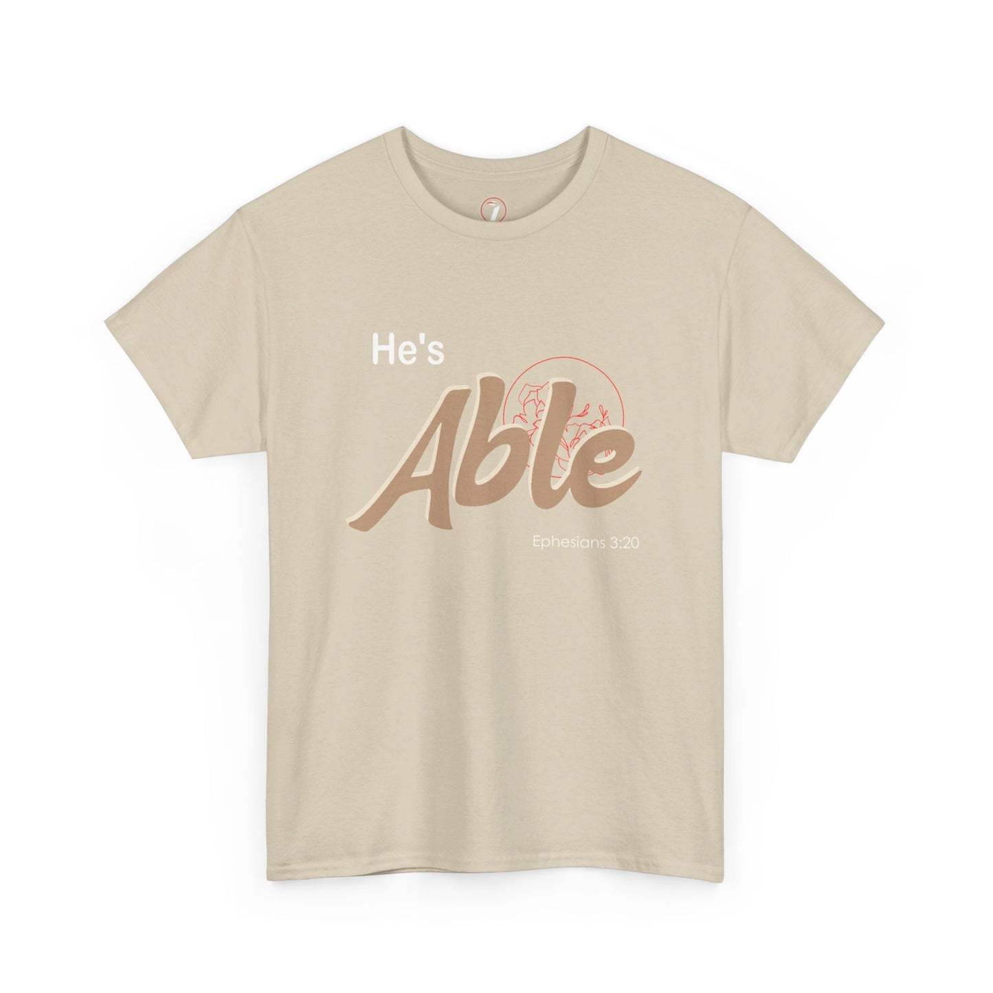 He's Able Unisex Heavy Cotton Tee