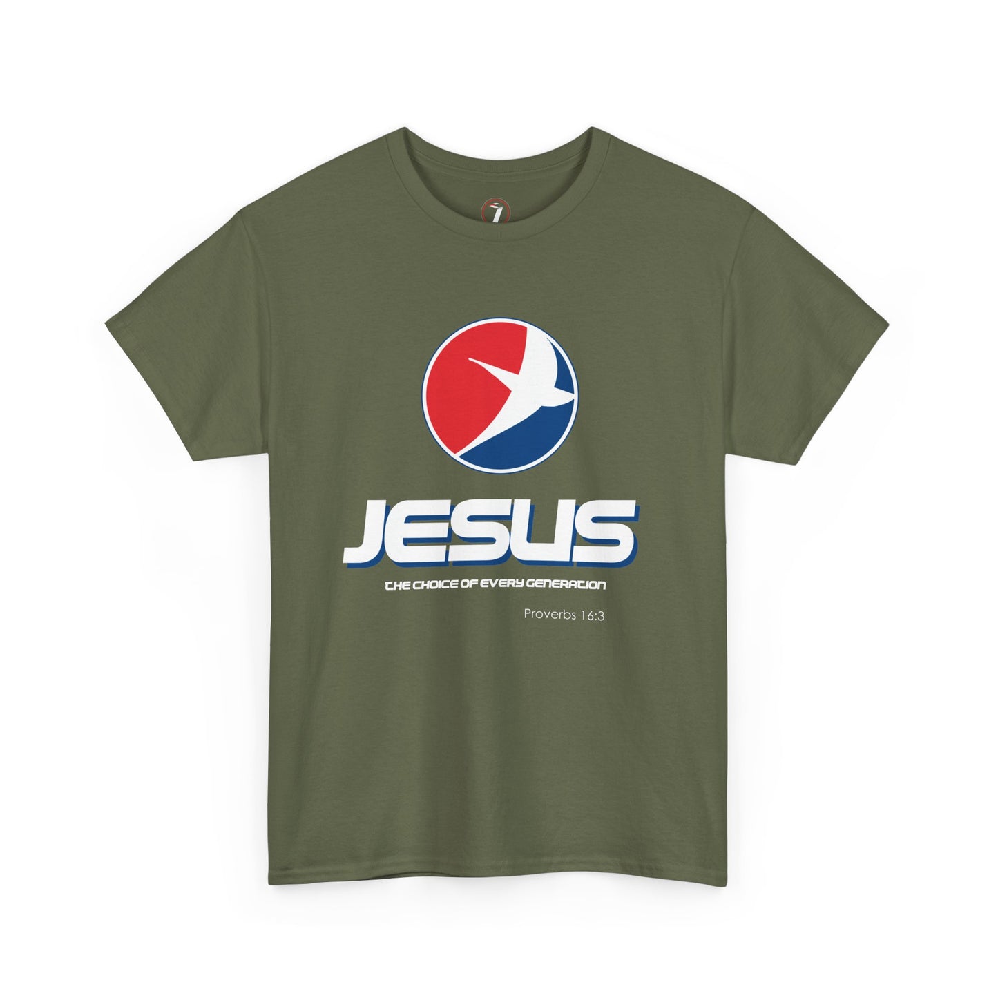 Jesus the Choice Unisex Heavy Cotton Tee