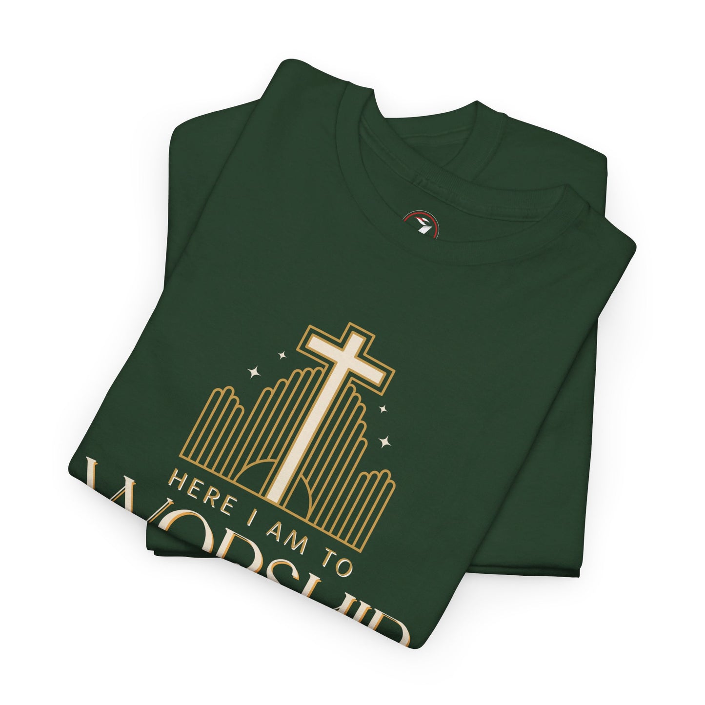 Here I am to Worship Unisex Heavy Cotton Tee