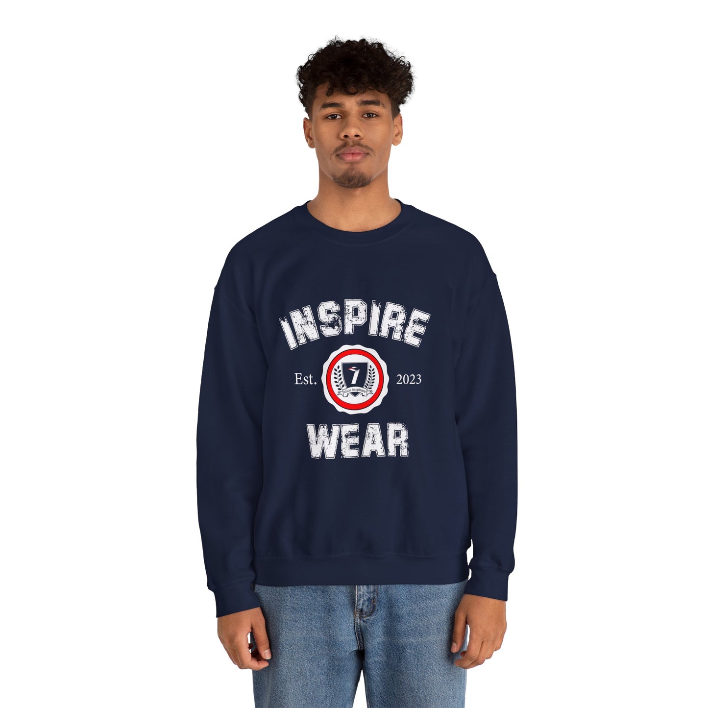 Inspire Wear Collegiate Unisex Heavy Blend™ Crewneck Sweatshirt
