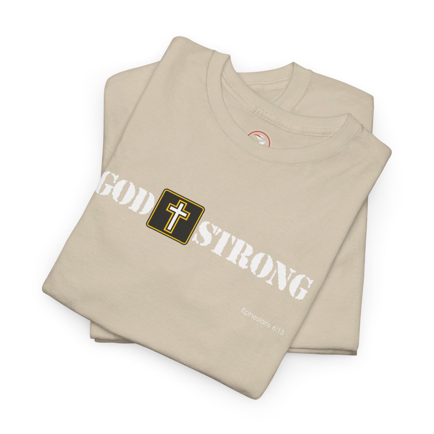 God Strong Unisex Heavy Cotton Tee
