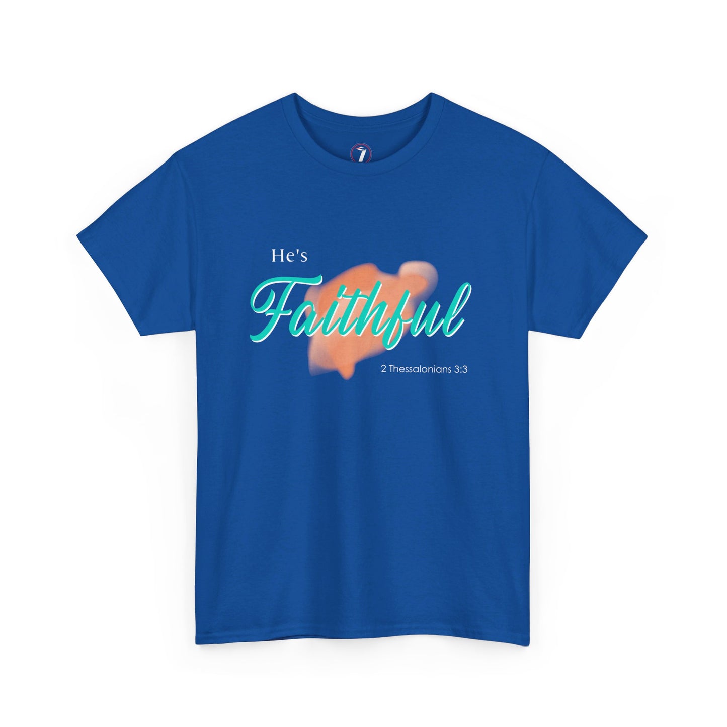 He's Faithful Unisex Heavy Cotton Tee