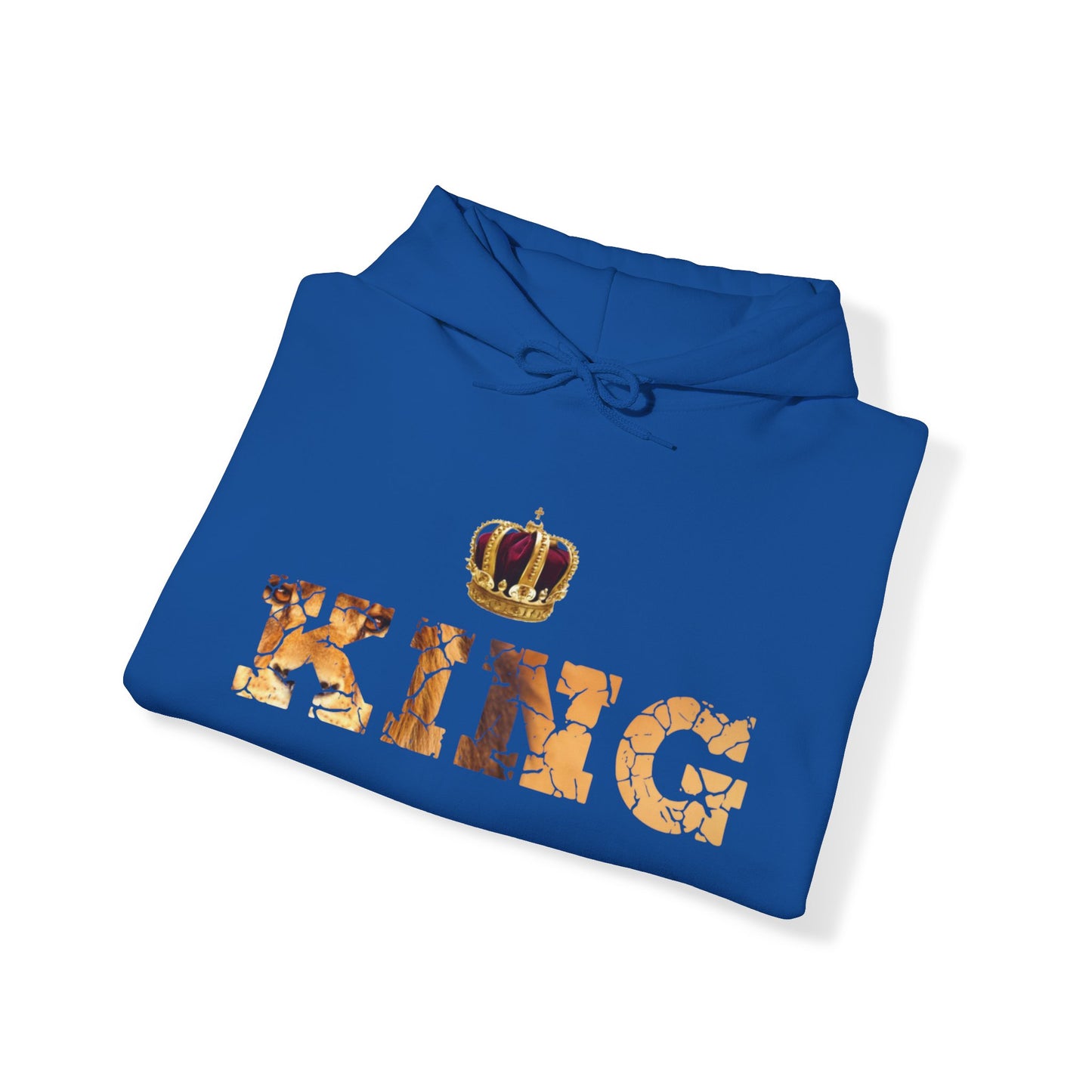 I Am King Unisex Heavy Blend™ Hooded Sweatshirt