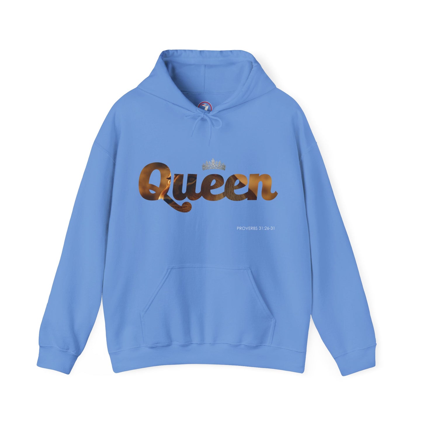 I Am Queen Unisex Heavy Blend™ Hooded Sweatshirt
