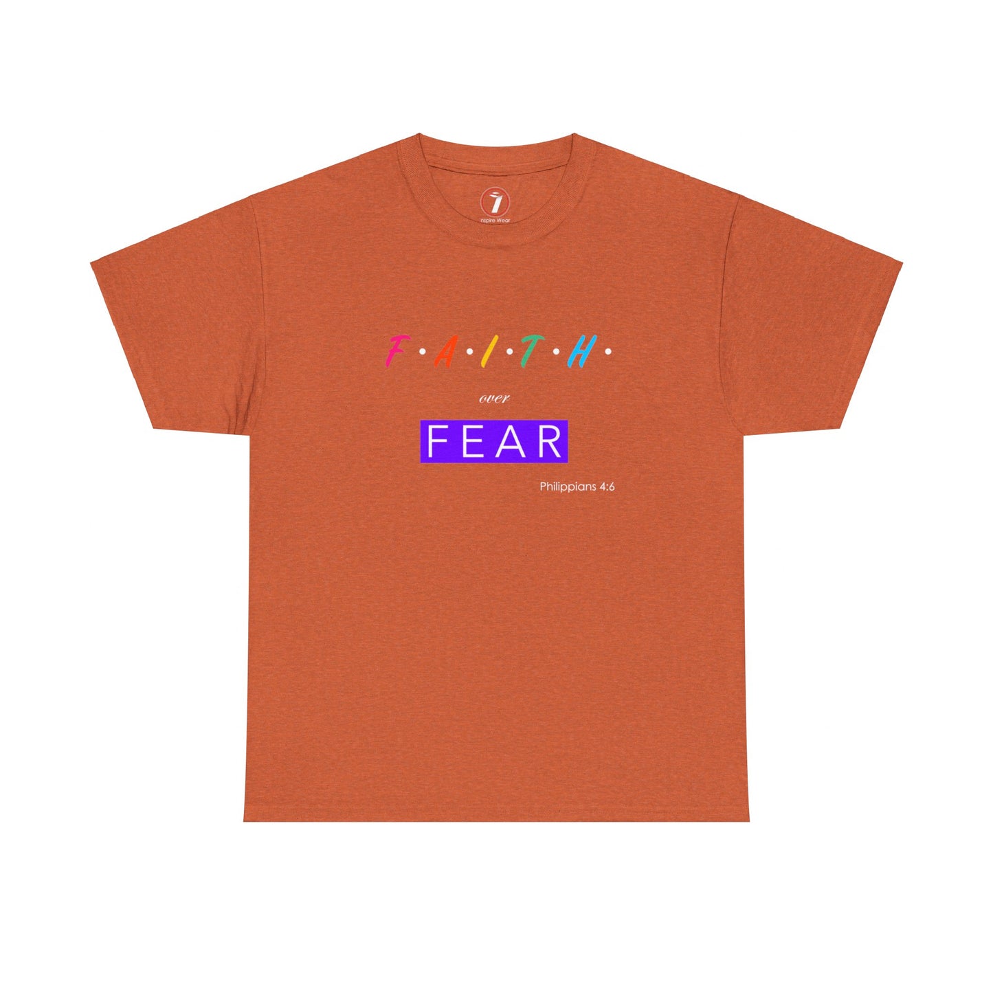 Faith Over Fear Series One Unisex Heavy Cotton Tee