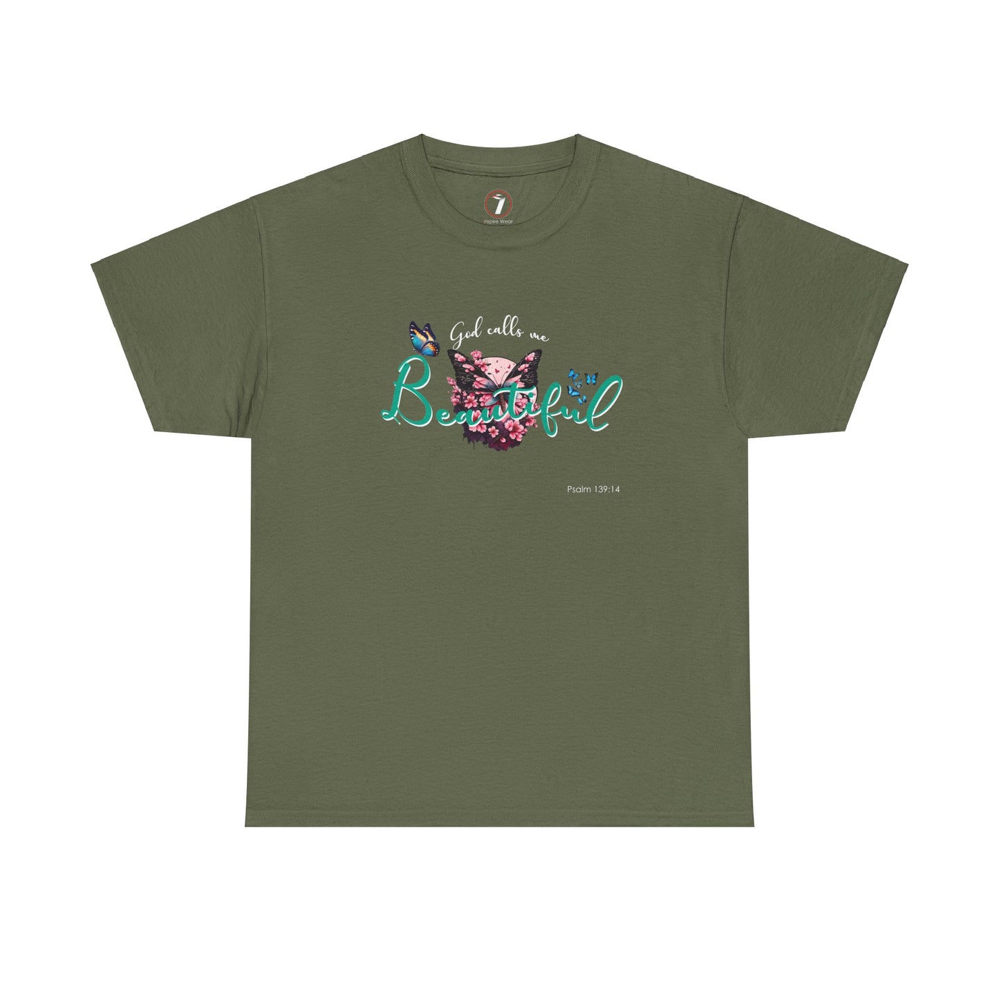 God Calls Me Beautiful Unisex Heavy Cotton Tee