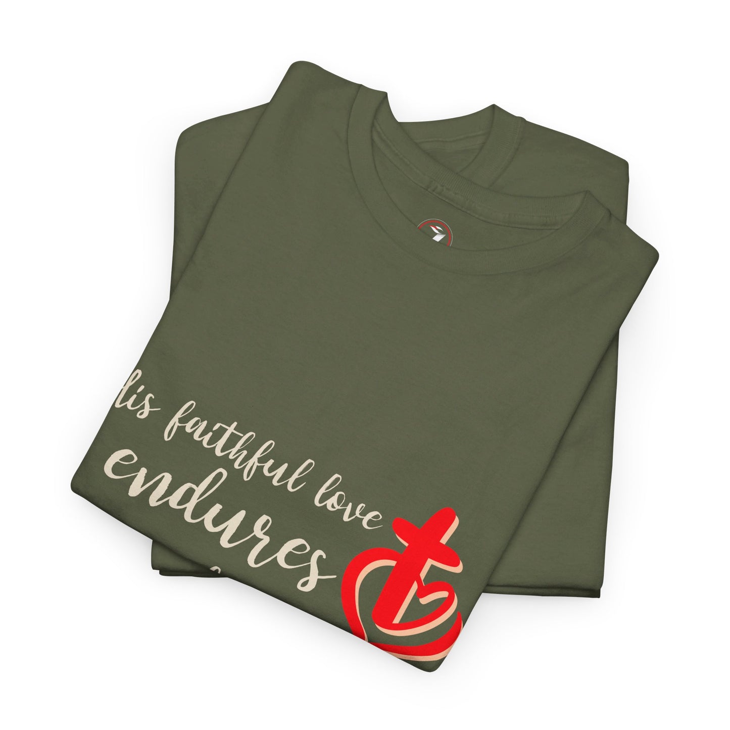 His Faithful Love Unisex Heavy Cotton Tee