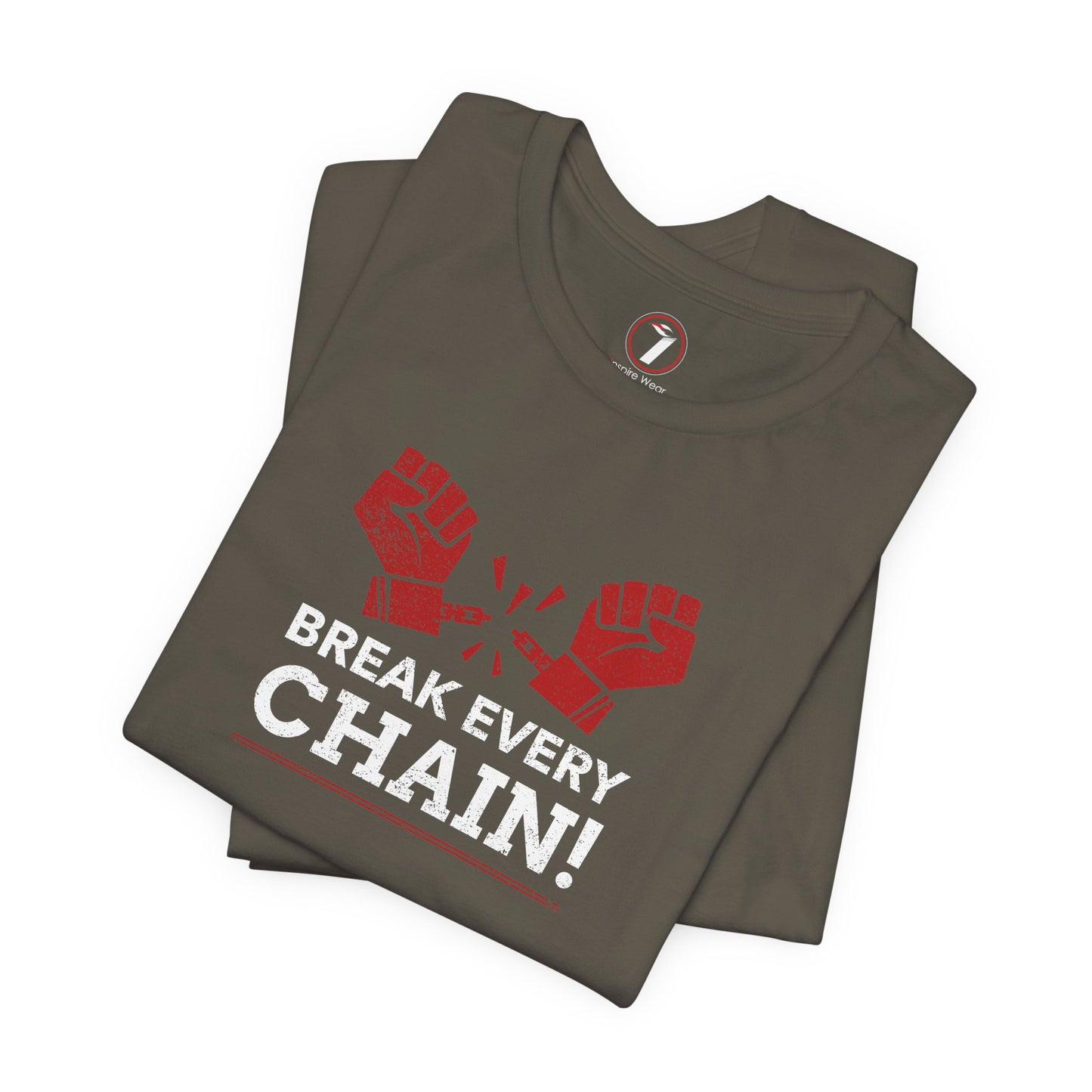 Break Every Chain Unisex Jersey Short Sleeve Tee