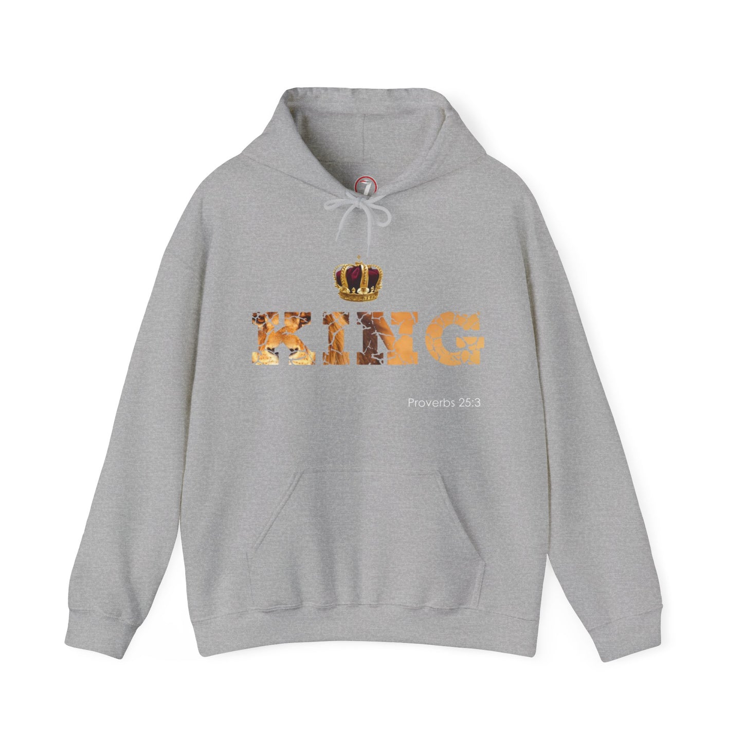 I Am King Unisex Heavy Blend™ Hooded Sweatshirt