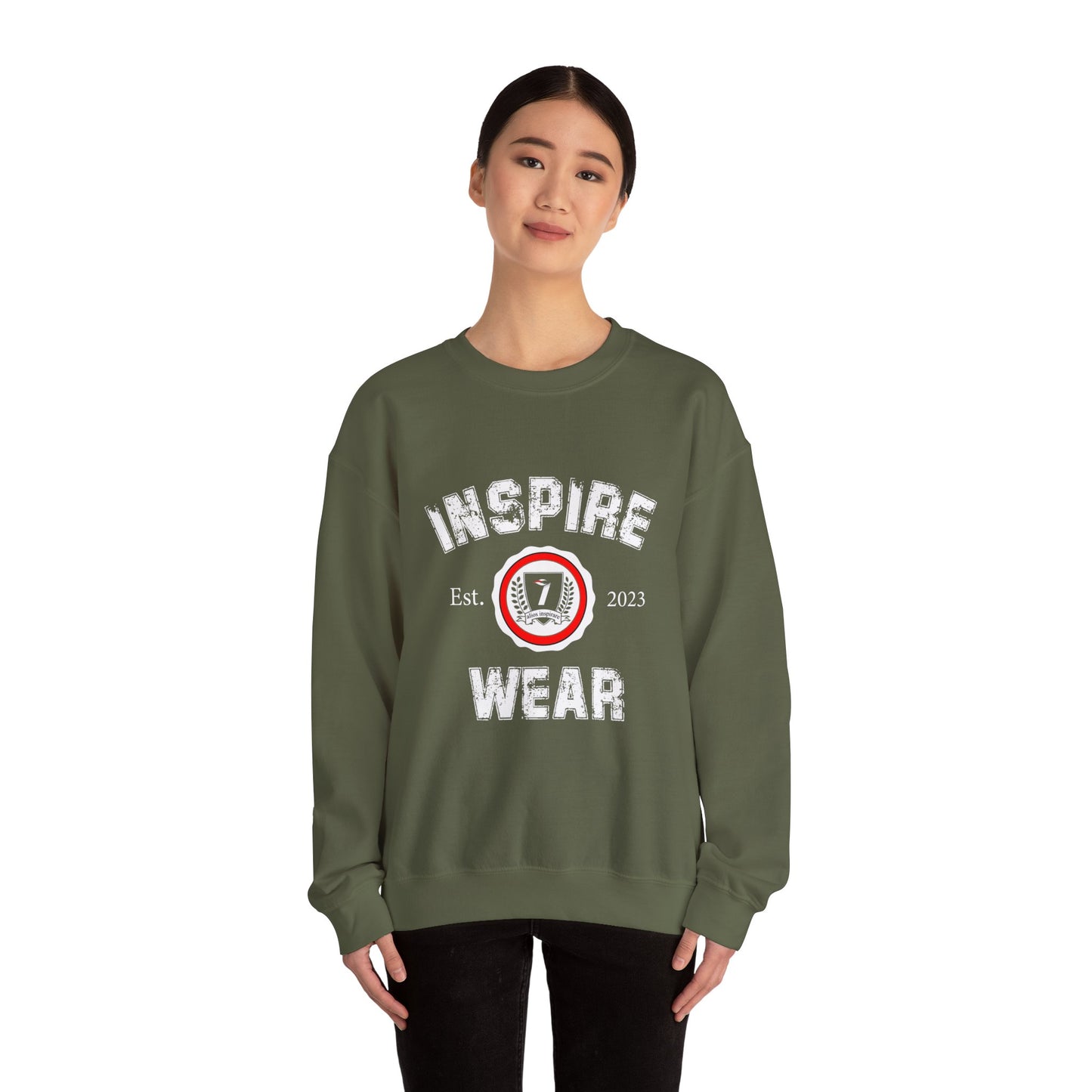 Inspire Wear Collegiate Unisex Heavy Blend™ Crewneck Sweatshirt