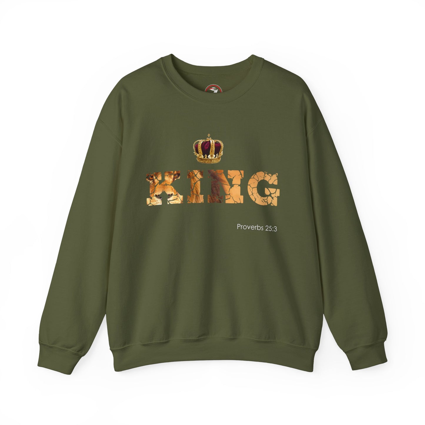 I Am King Unisex Heavy Blend™ Crewneck Sweatshirt