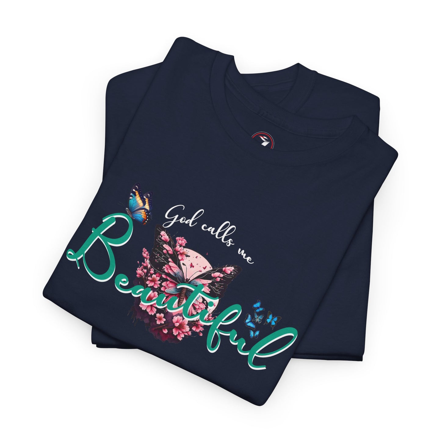 God Calls Me Beautiful Unisex Heavy Cotton Tee