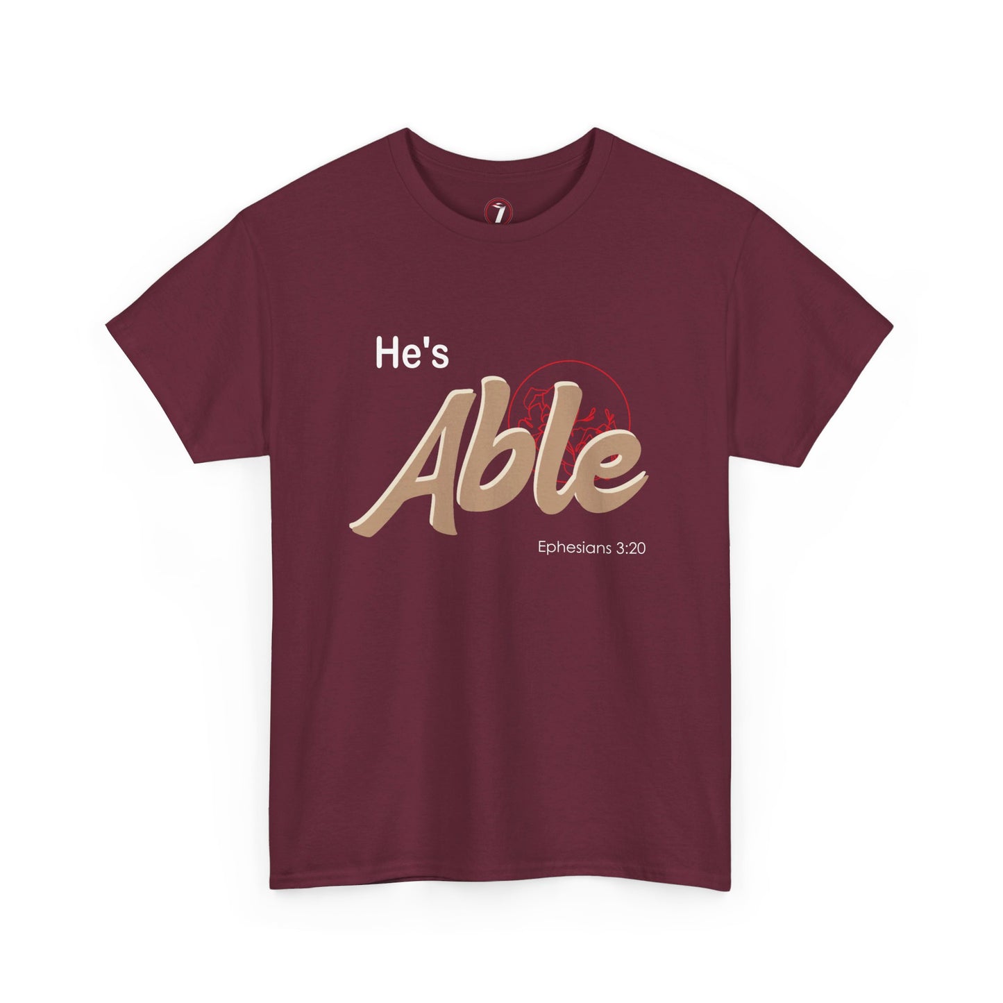 He's Able Unisex Heavy Cotton Tee