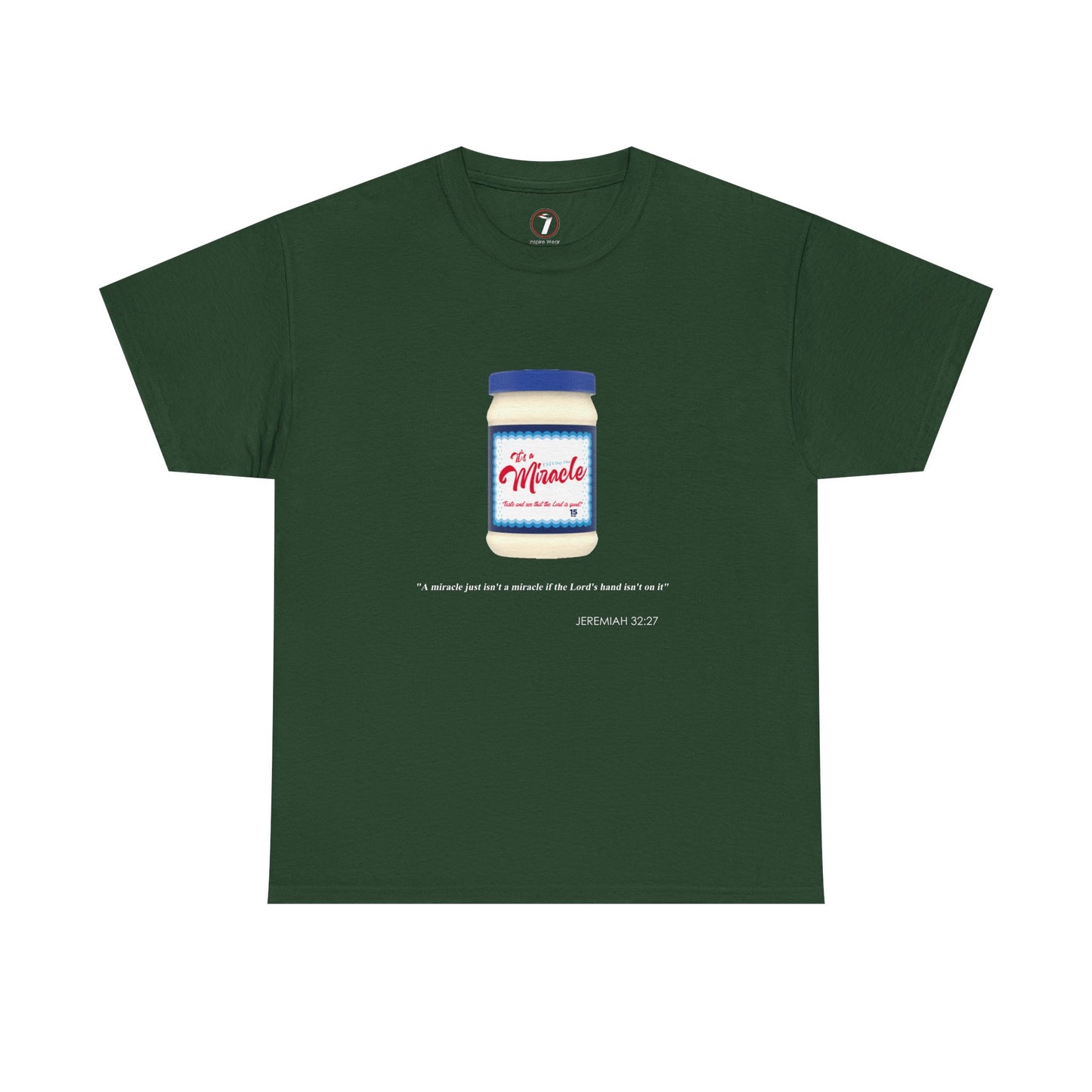 It's a Miracle Inspirational Unisex Heavy Cotton Tee