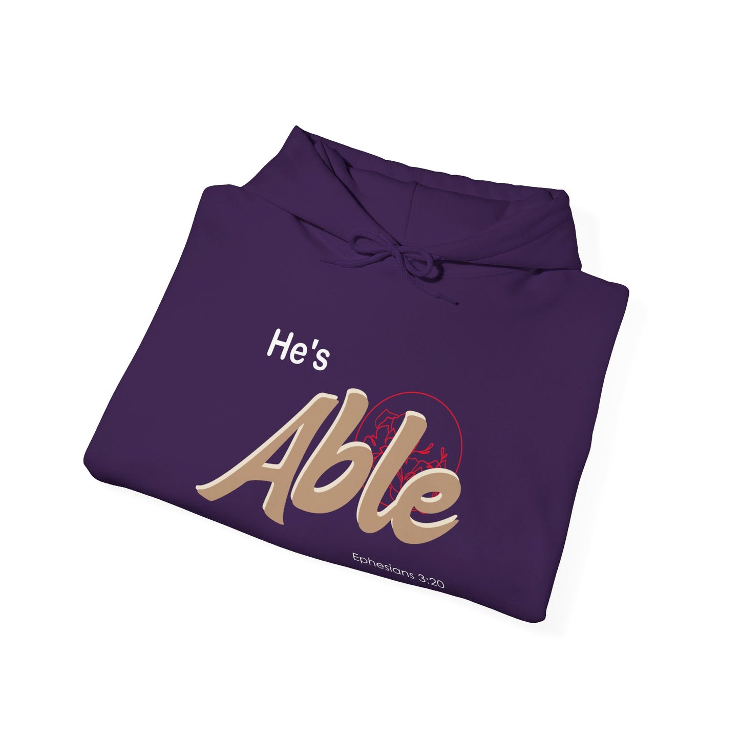 He's Able Unisex Heavy Blend™ Hooded Sweatshirt
