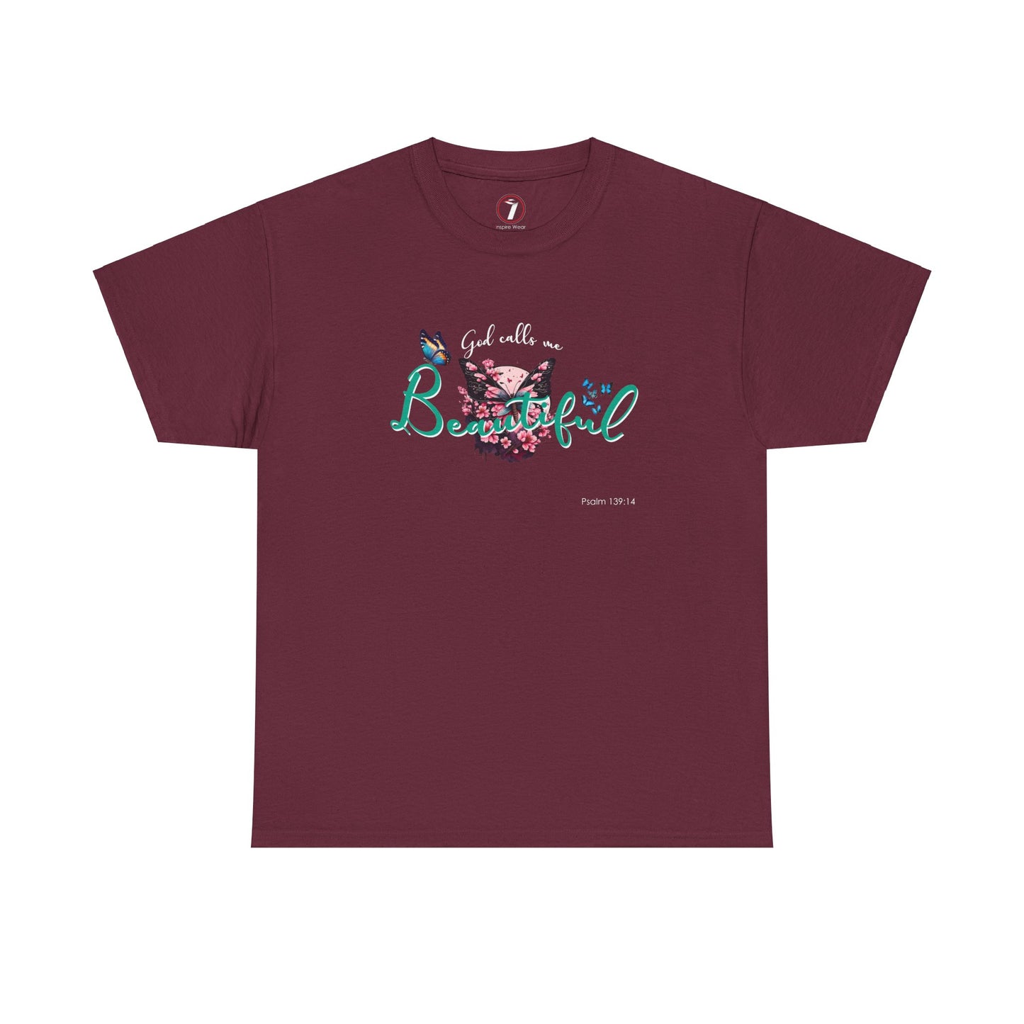 God Calls Me Beautiful Unisex Heavy Cotton Tee