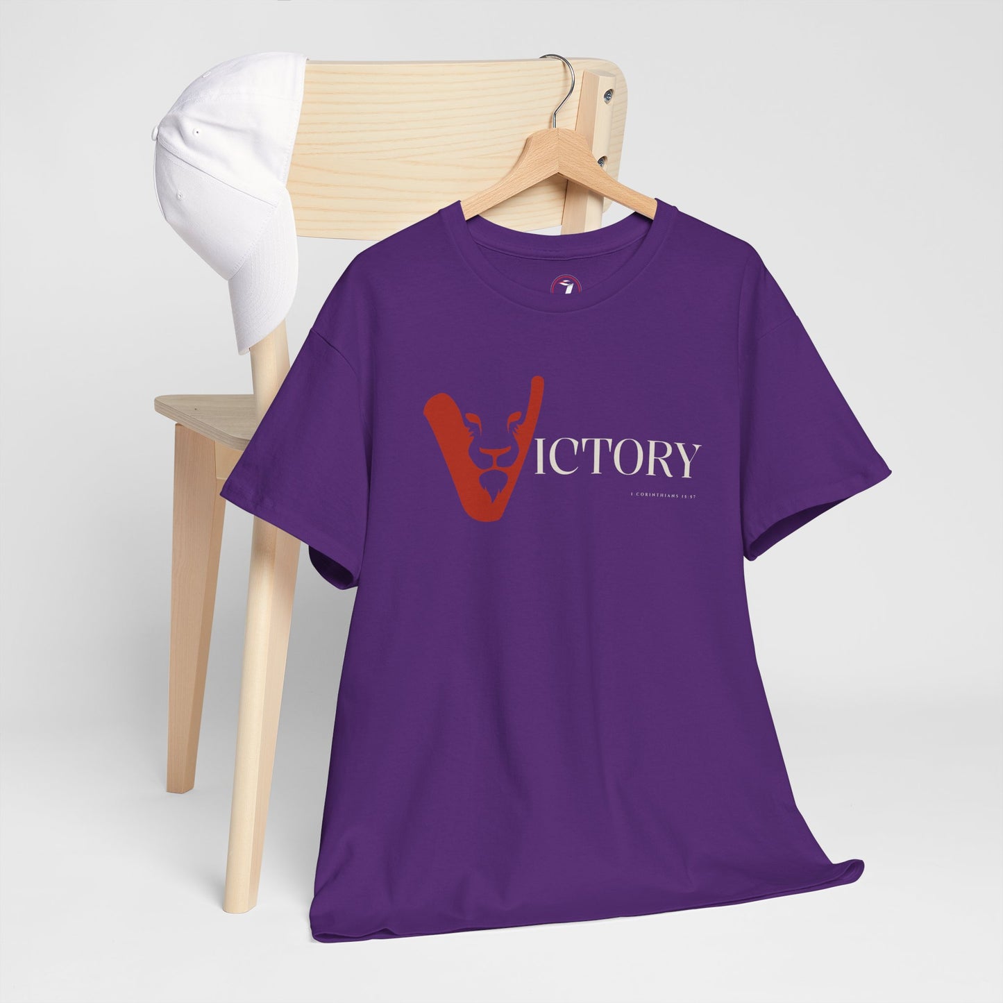 Victory in Jesus Unisex Heavy Cotton Tee
