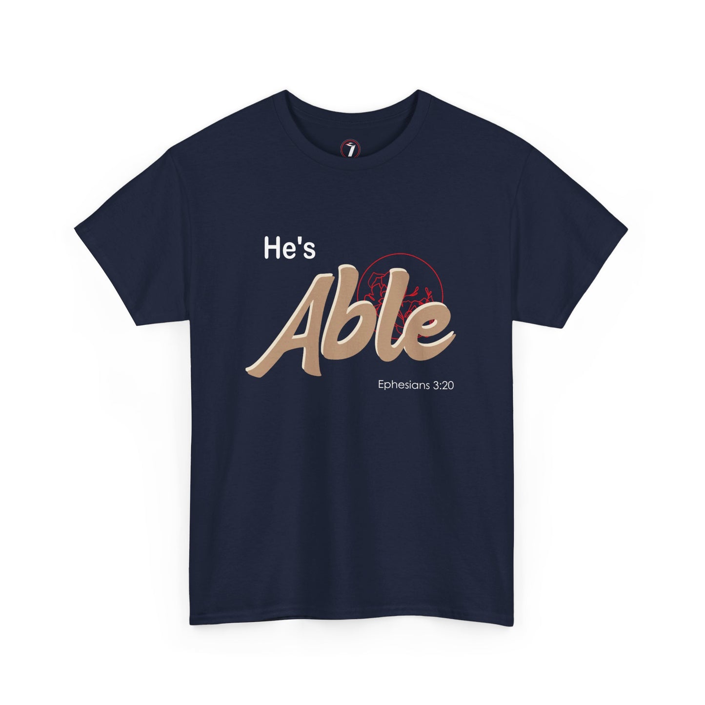 He's Able Unisex Heavy Cotton Tee