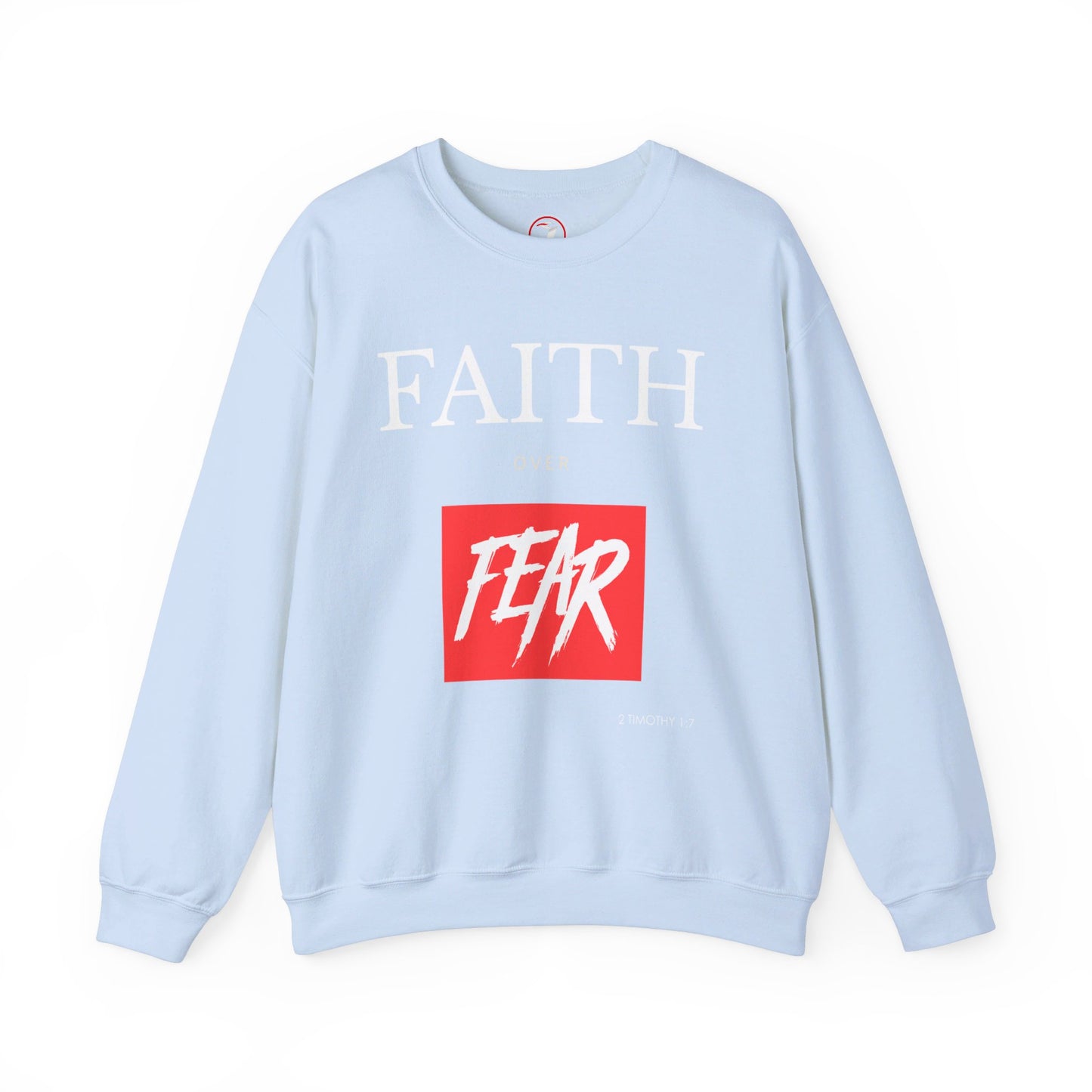 Faith over Fear Men's Unisex Heavy Blend™ Crewneck Sweatshirt