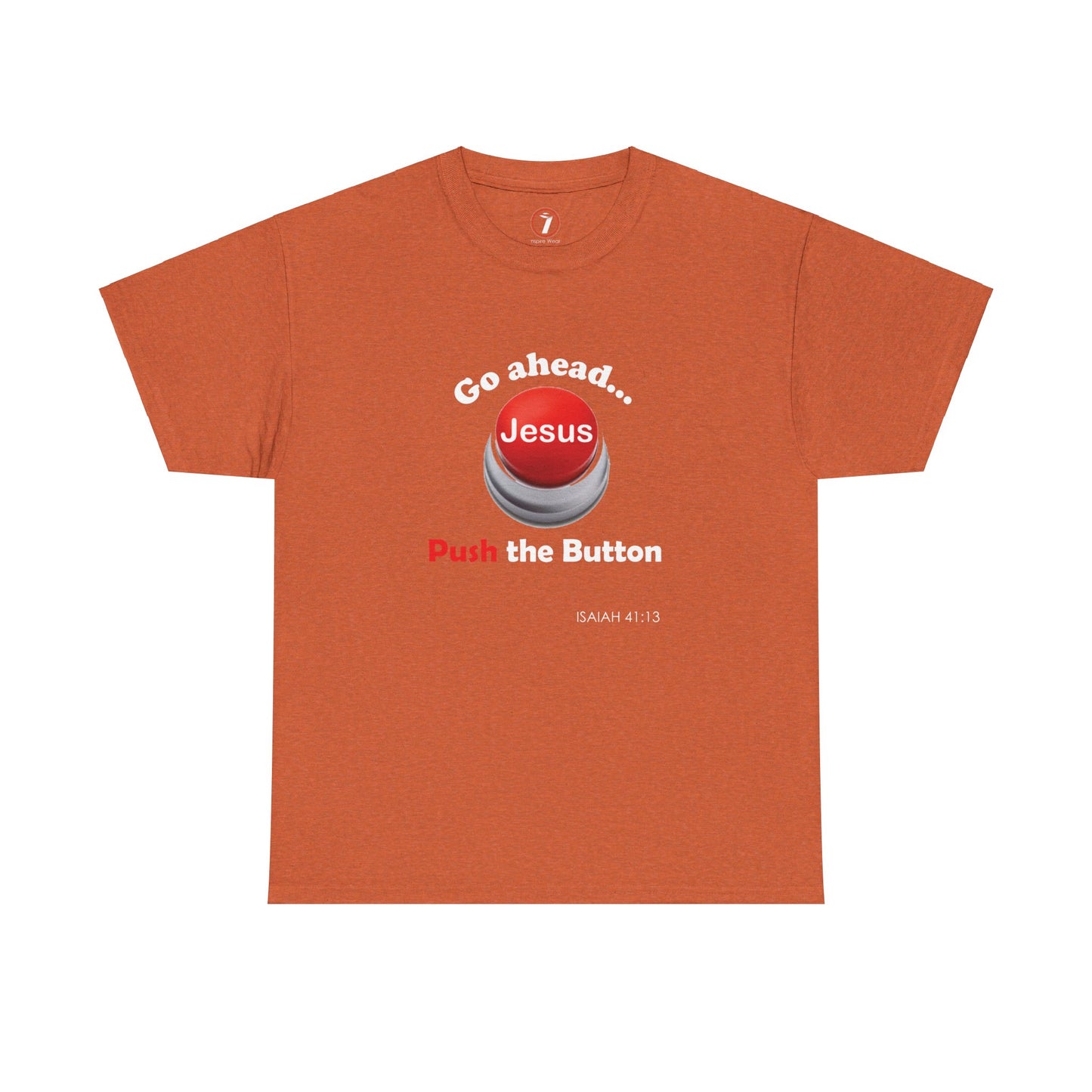 Push the Button Unisex Heavy Cotton Tee