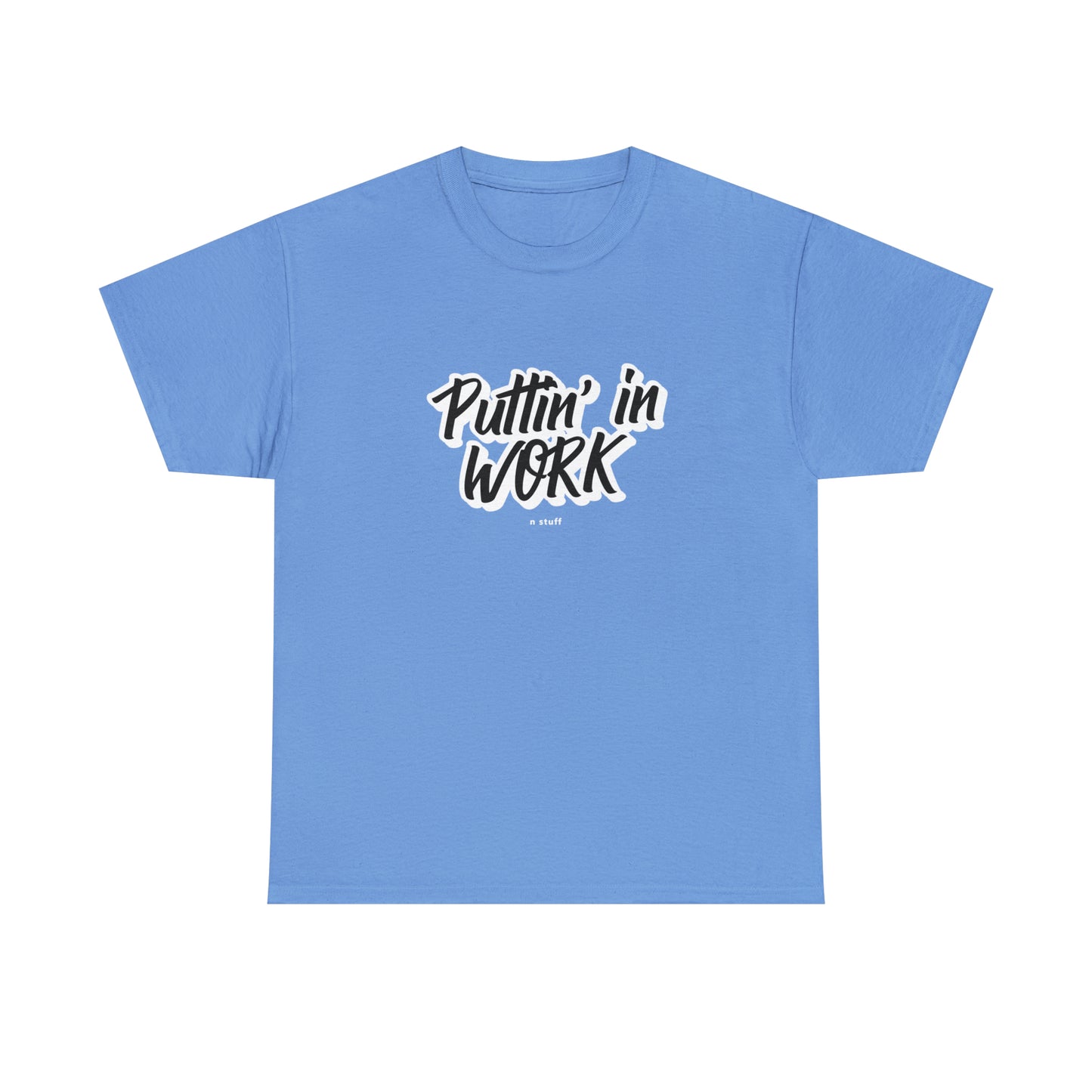 Puttin' in Work Unisex Heavy Cotton Tee