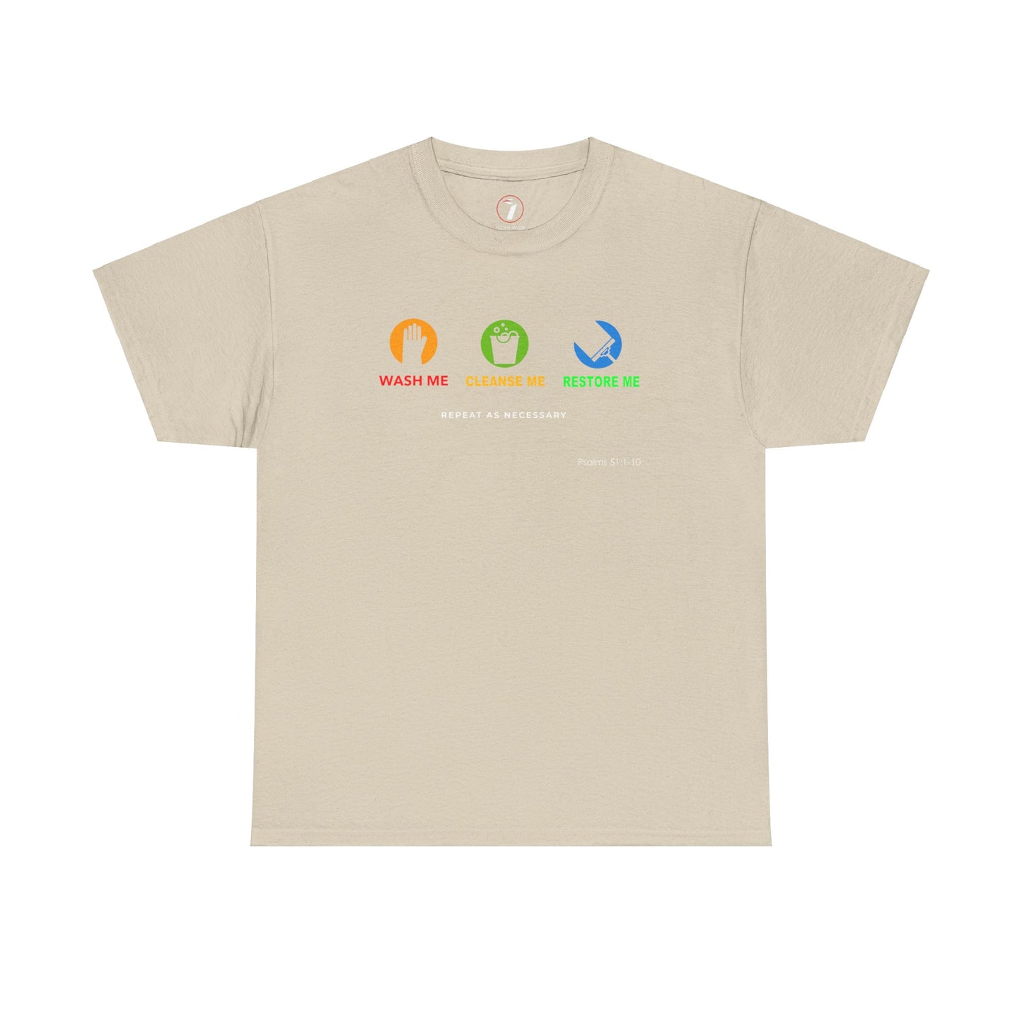 Wash Me Unisex Heavy Cotton Tee
