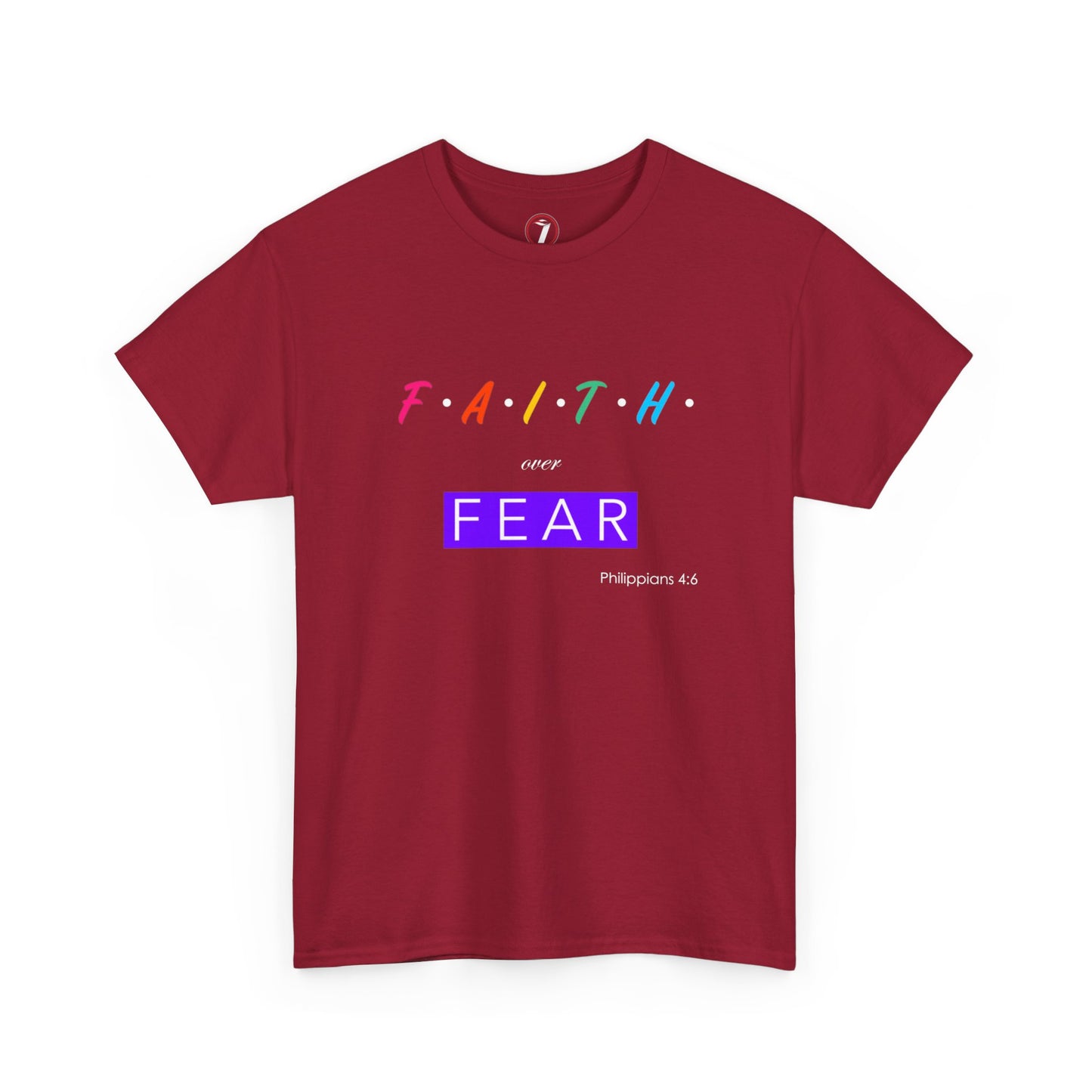 Faith Over Fear Series One Unisex Heavy Cotton Tee