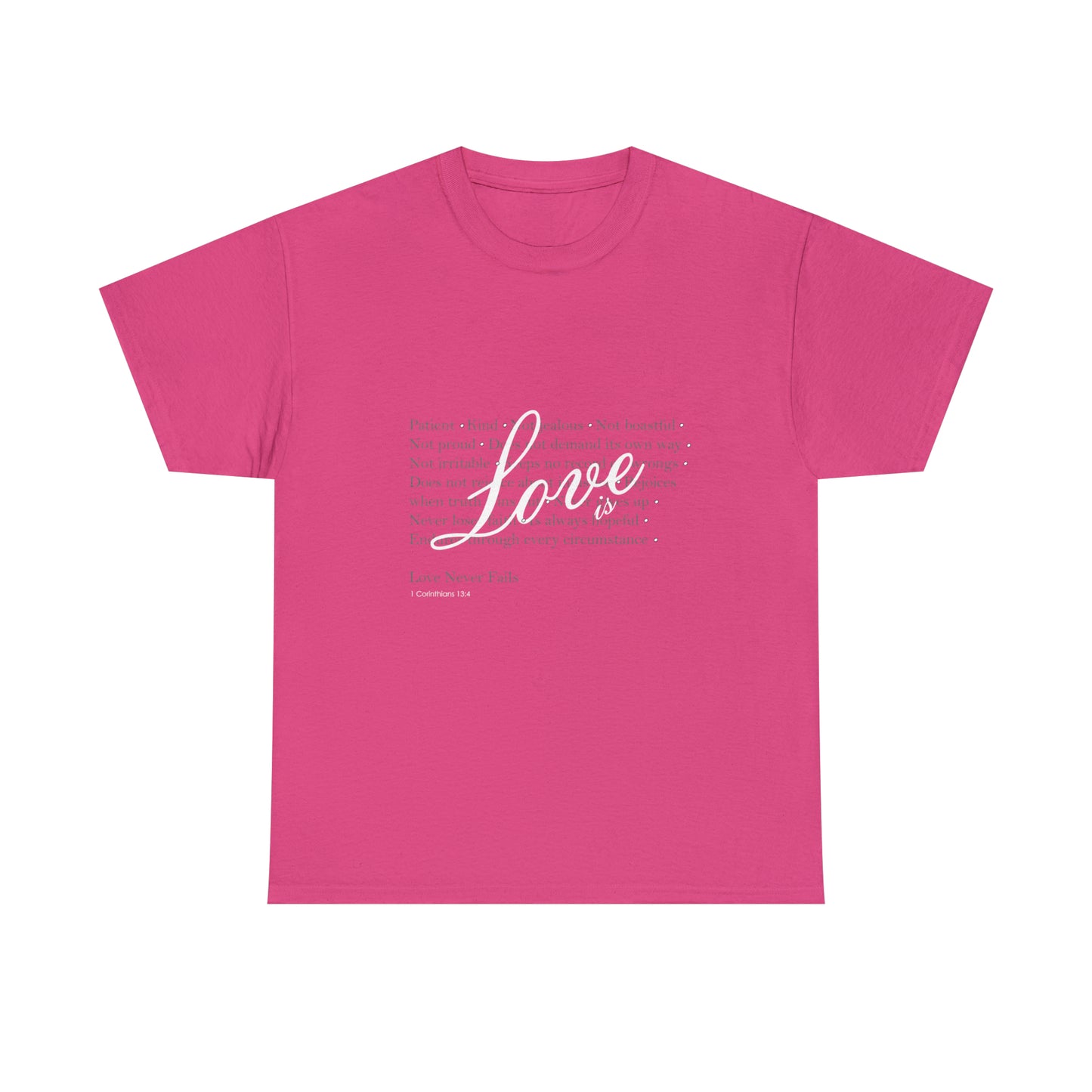 Love is Unisex Heavy Cotton Tee
