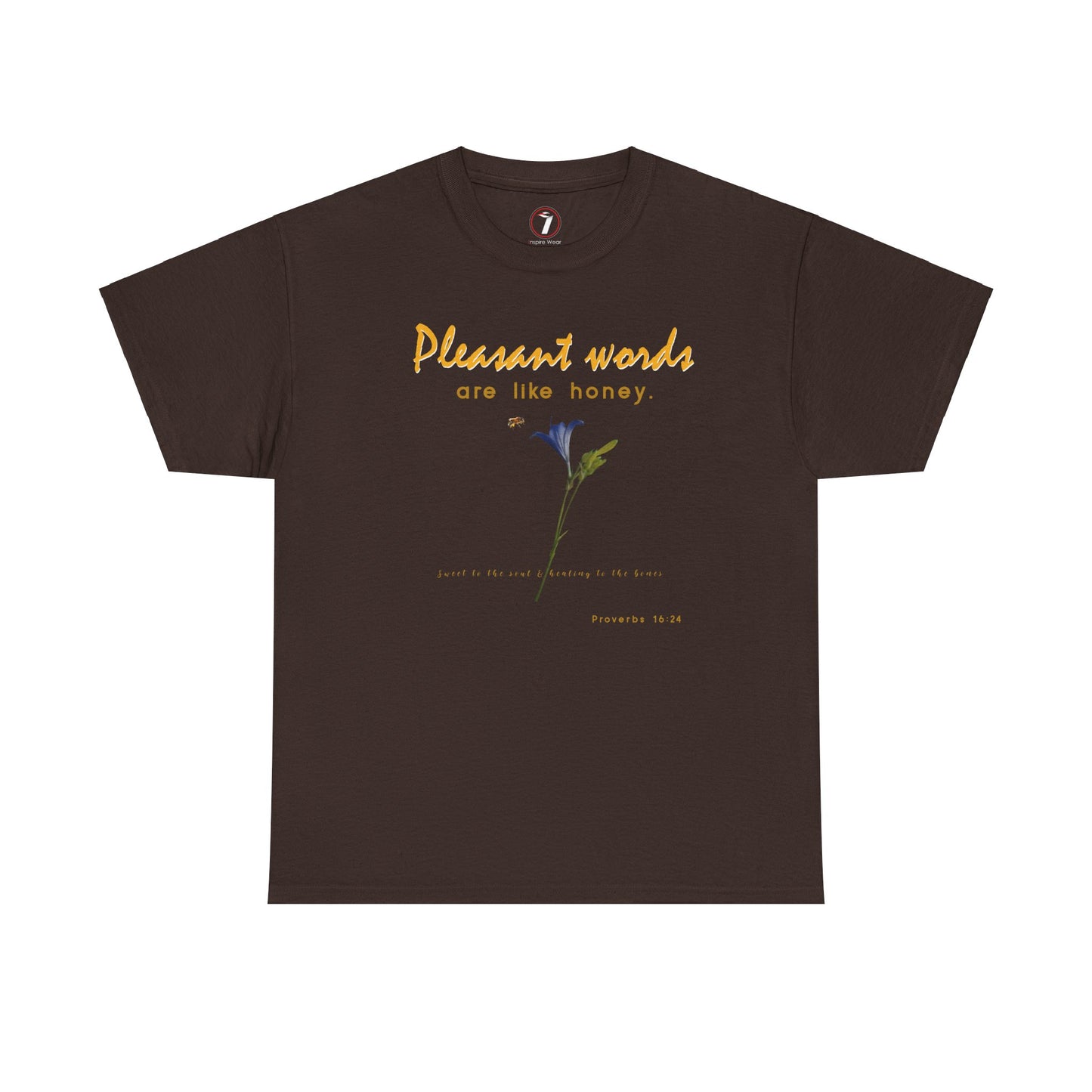 Pleasant Words Unisex Heavy Cotton Tee