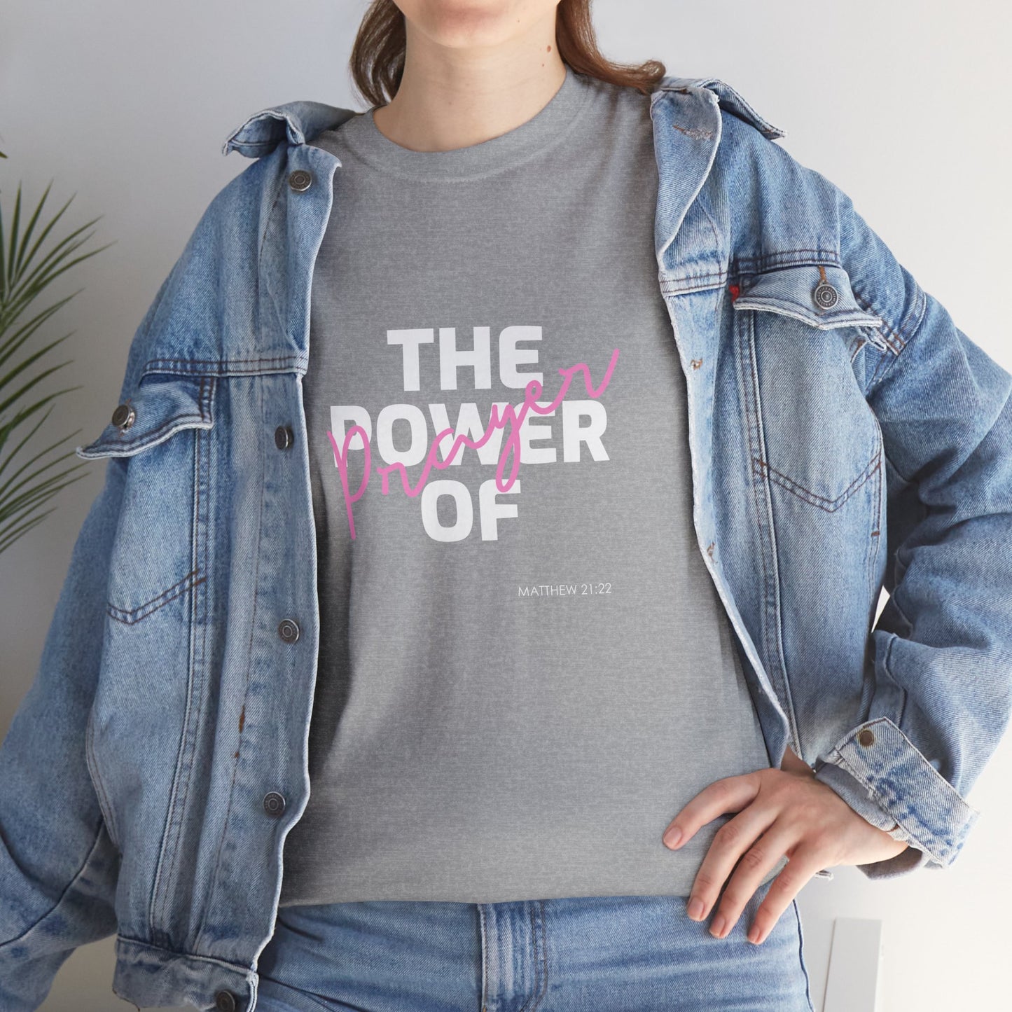 The Power of Prayer Unisex Heavy Cotton Tee