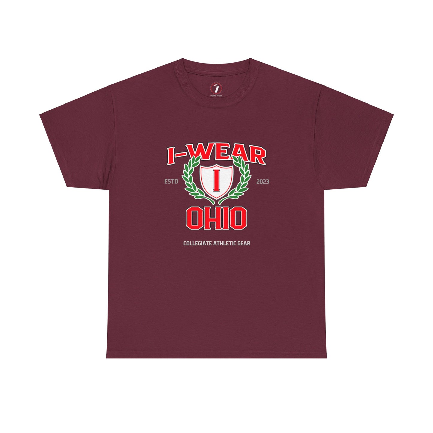 Inspire Wear Collegiate Unisex Heavy Cotton Tee